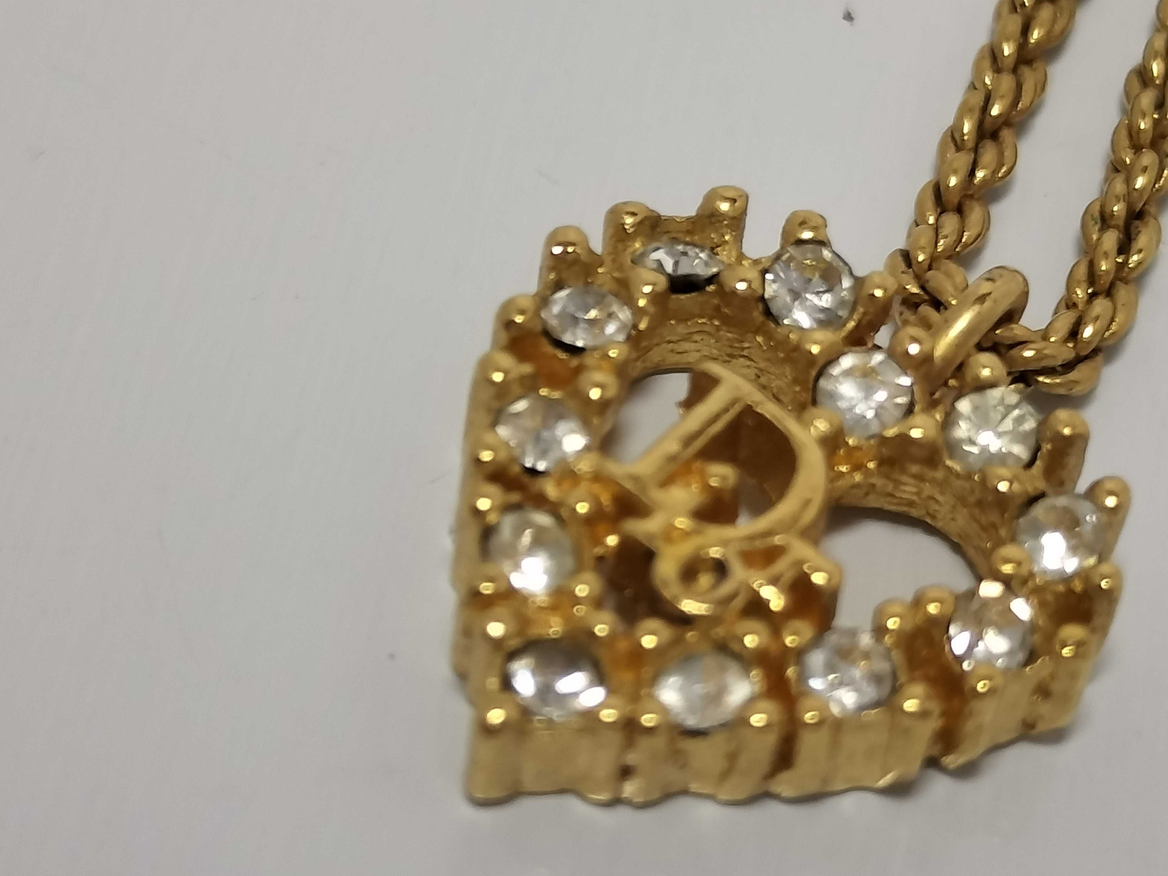 Christian necklace, heart motif, gold necklace — view 5