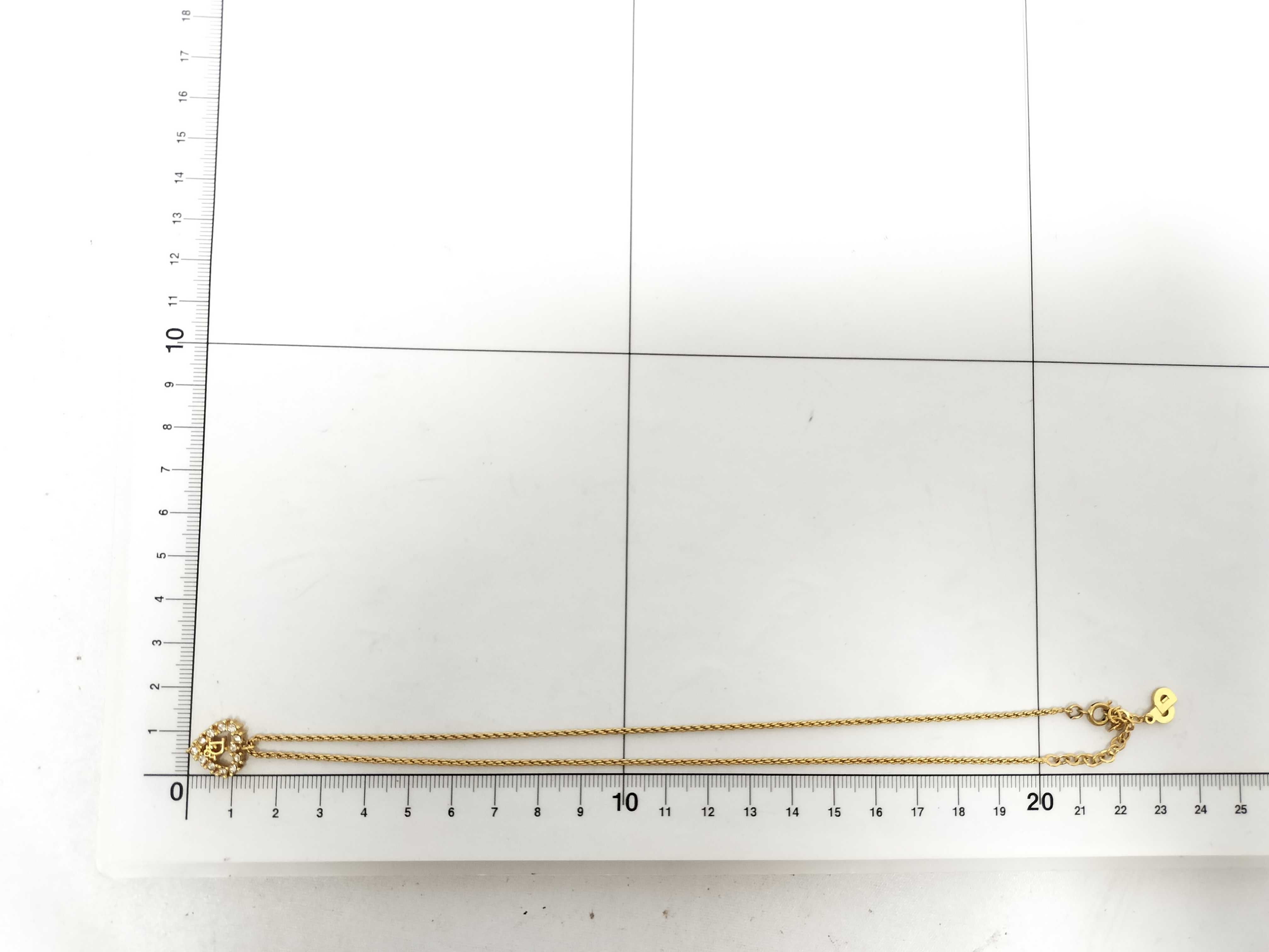 Christian necklace, heart motif, gold necklace — view 7