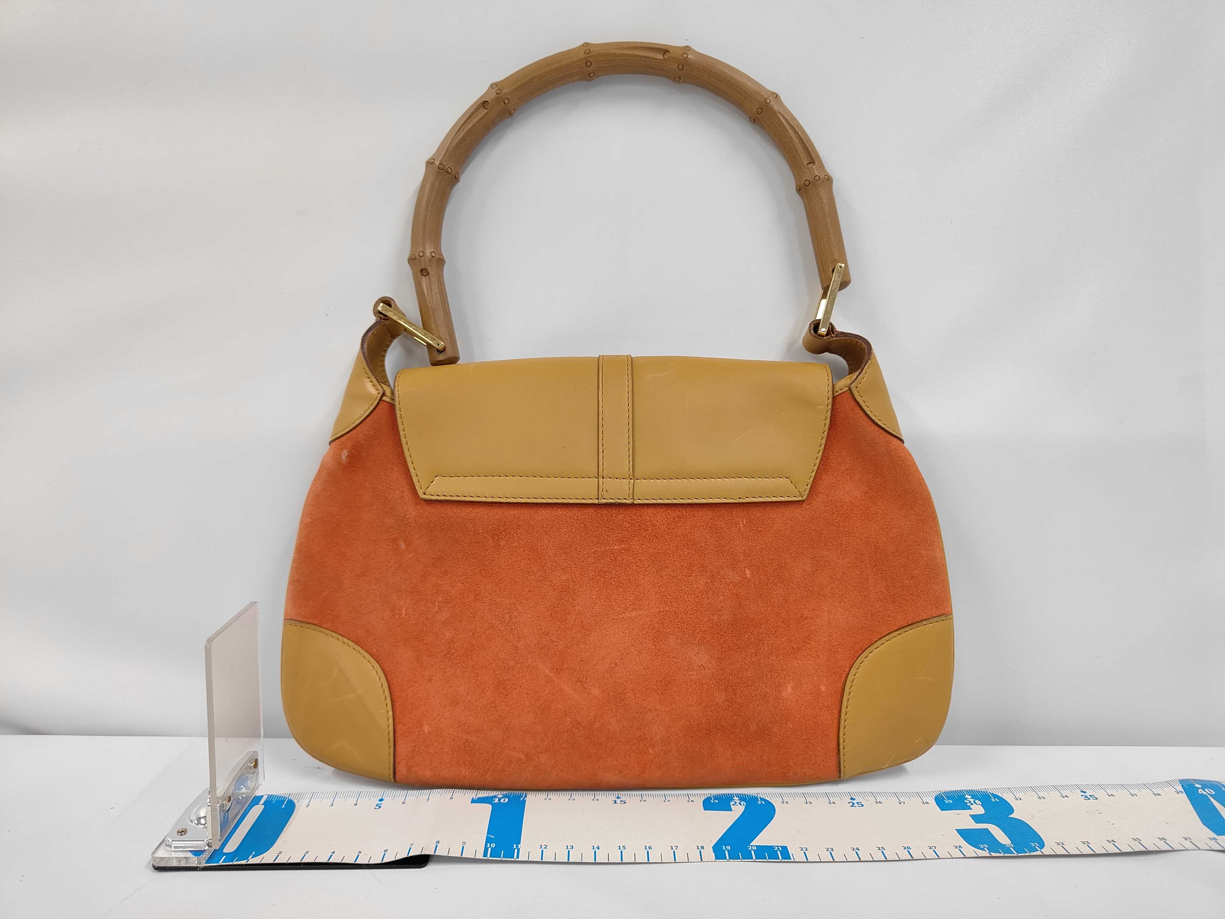 Jackie/Bamboo/Suede/1705 Handbag — view 2