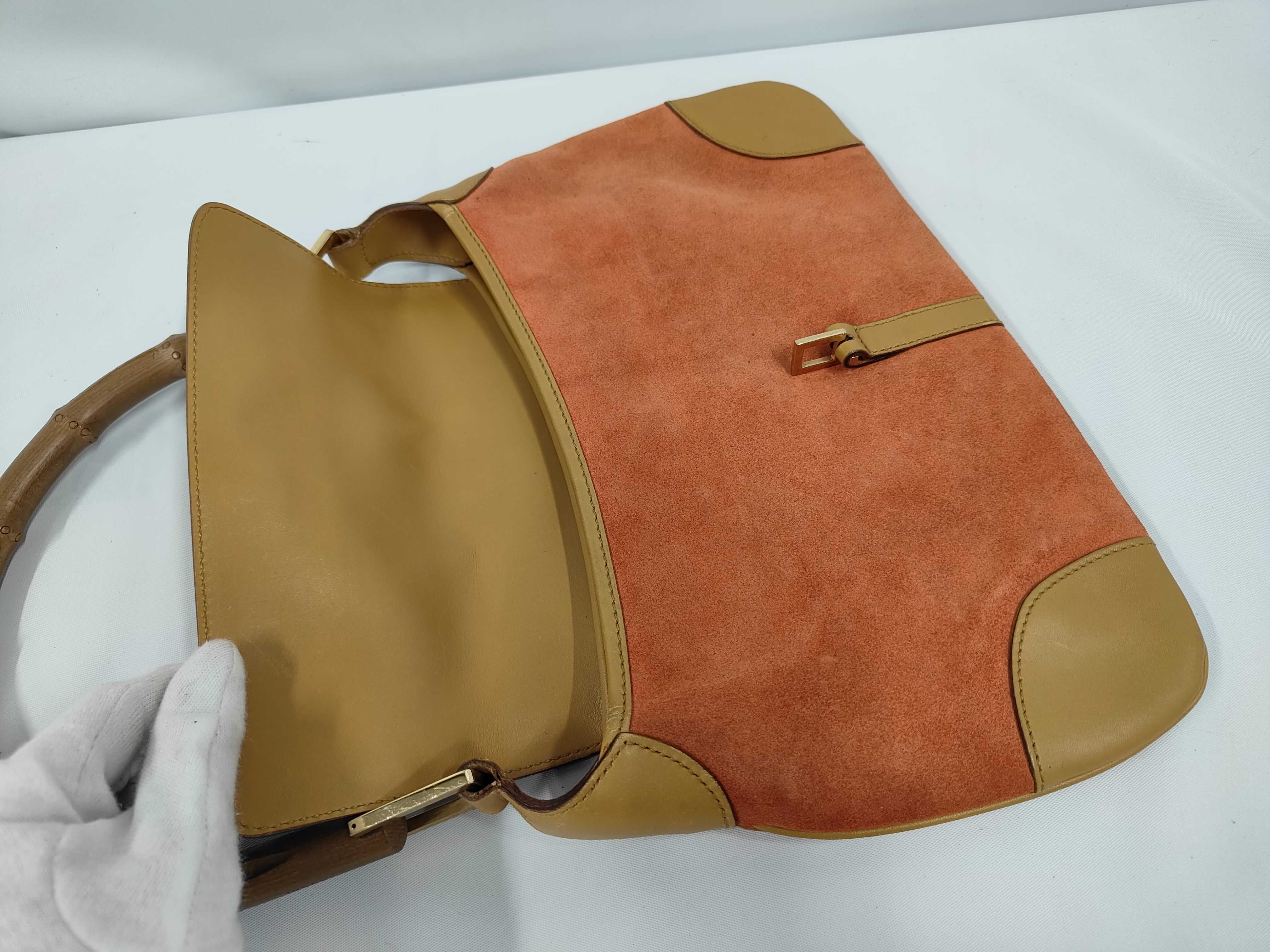 Jackie/Bamboo/Suede/1705 Handbag — view 7