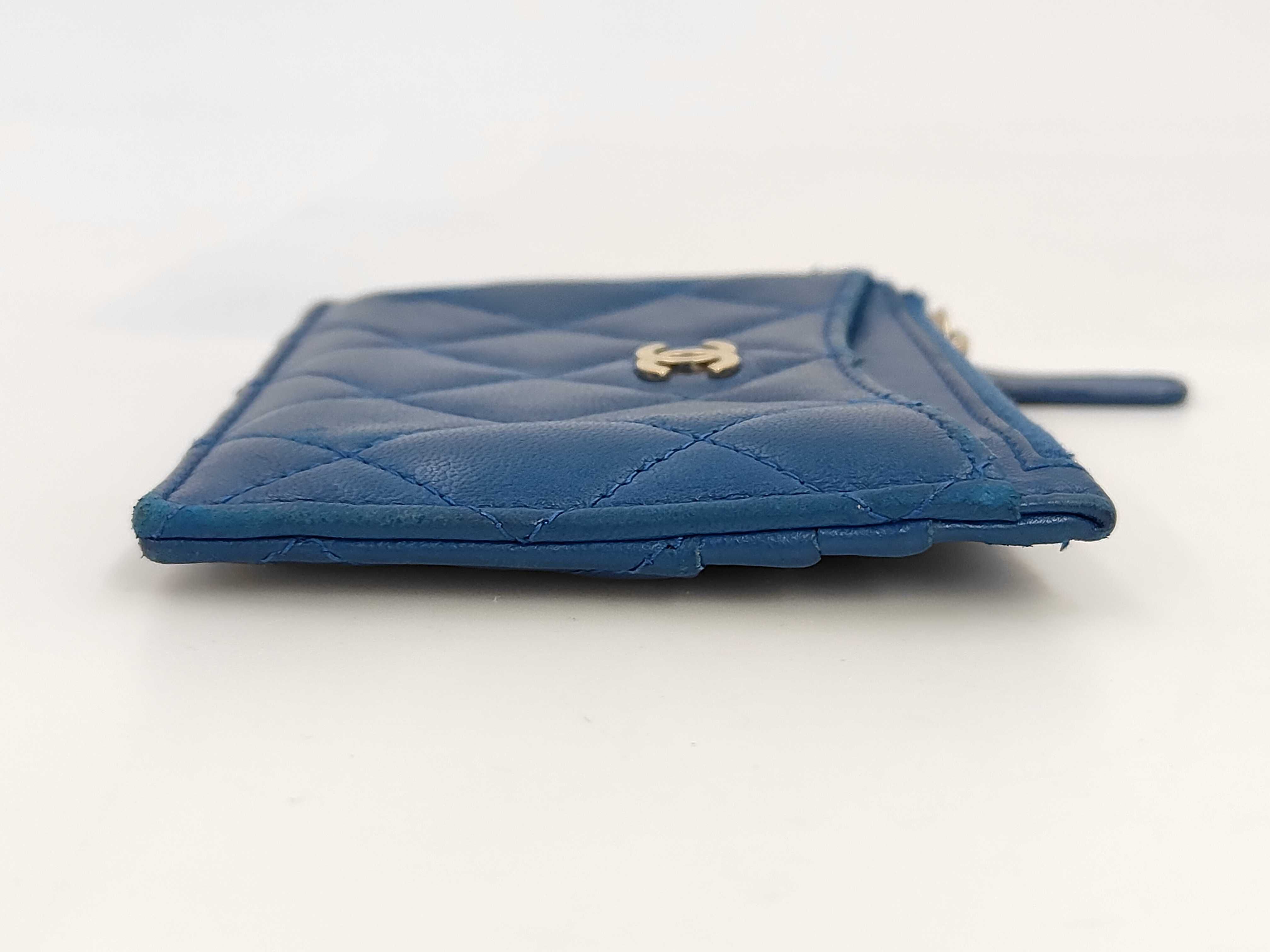 Coco Mark Card and Coin Purse, Lambskin Leather Coin Case — view 4