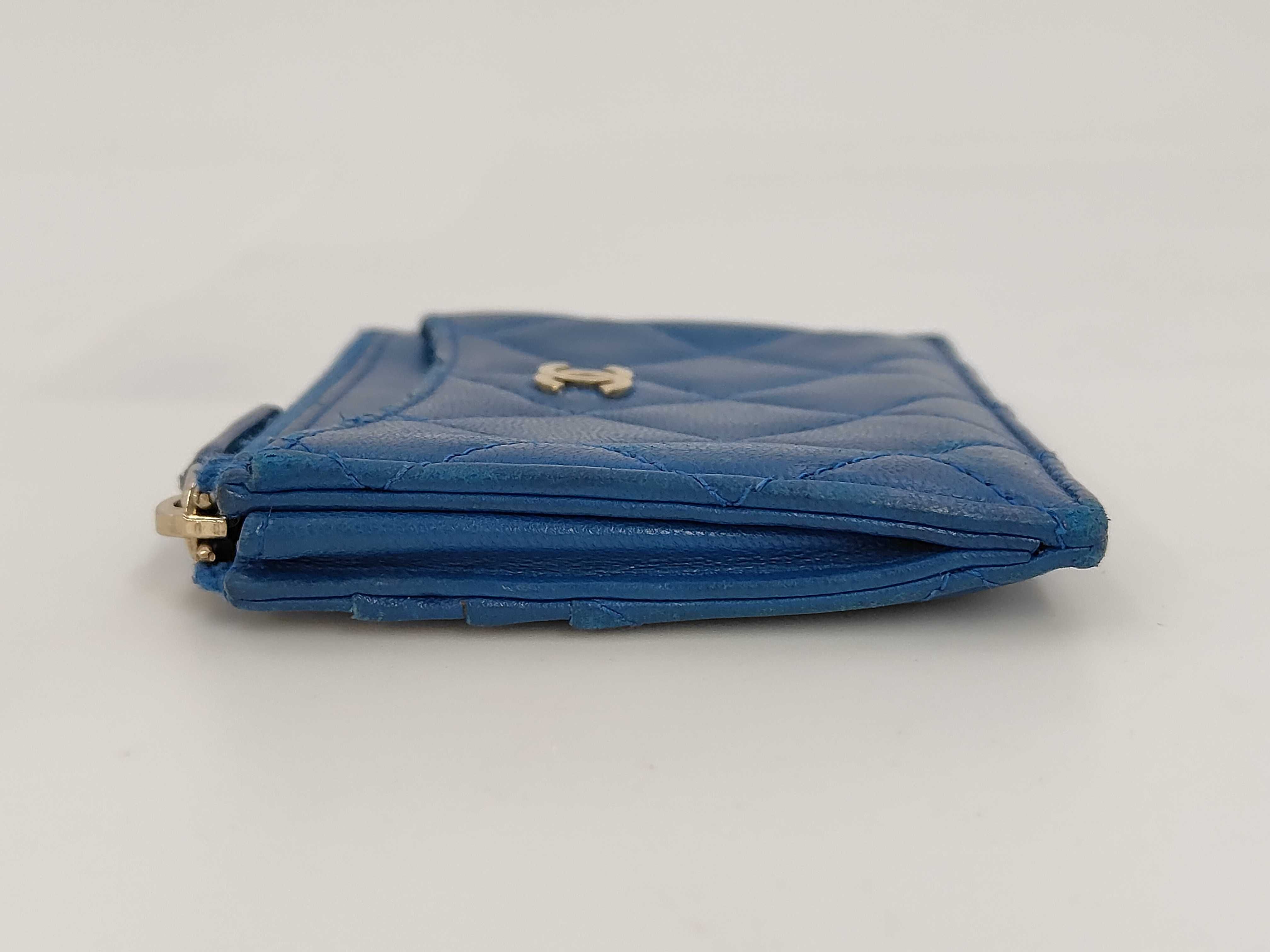 Coco Mark Card and Coin Purse, Lambskin Leather Coin Case — view 6