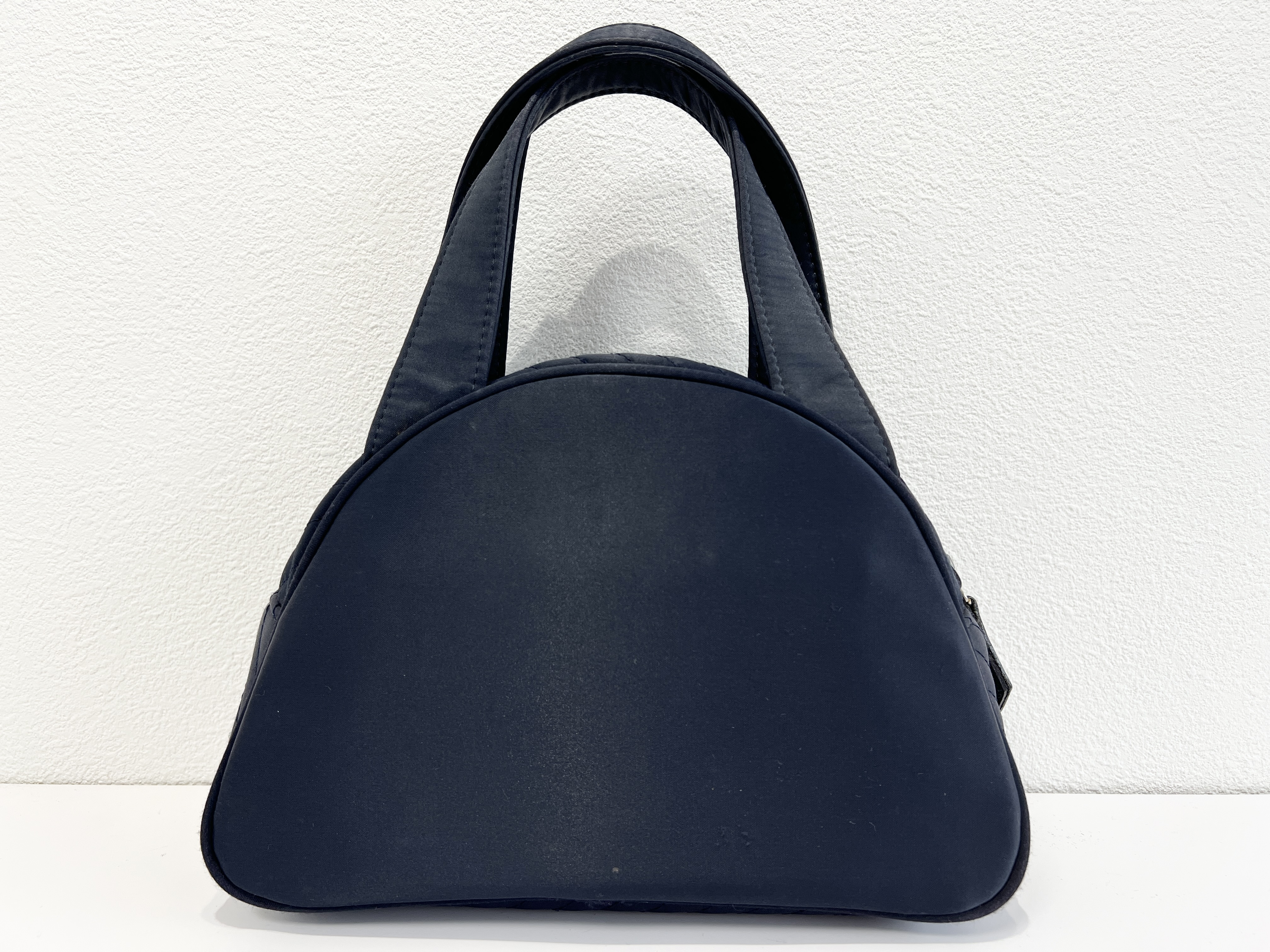 Rive Gauche Cassandra Logo Nylon Quilted Handbag — view 2