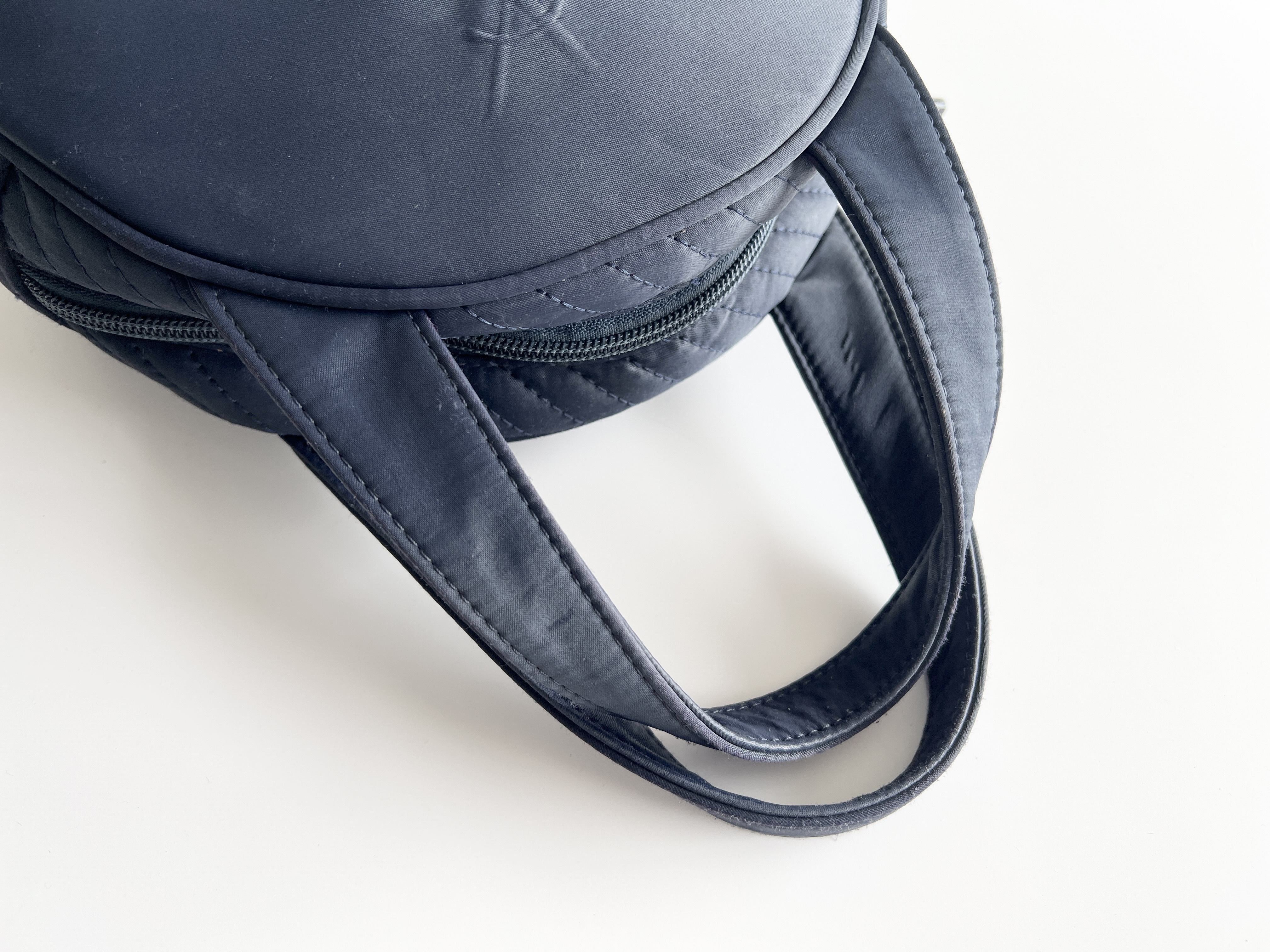 Rive Gauche Cassandra Logo Nylon Quilted Handbag — view 3