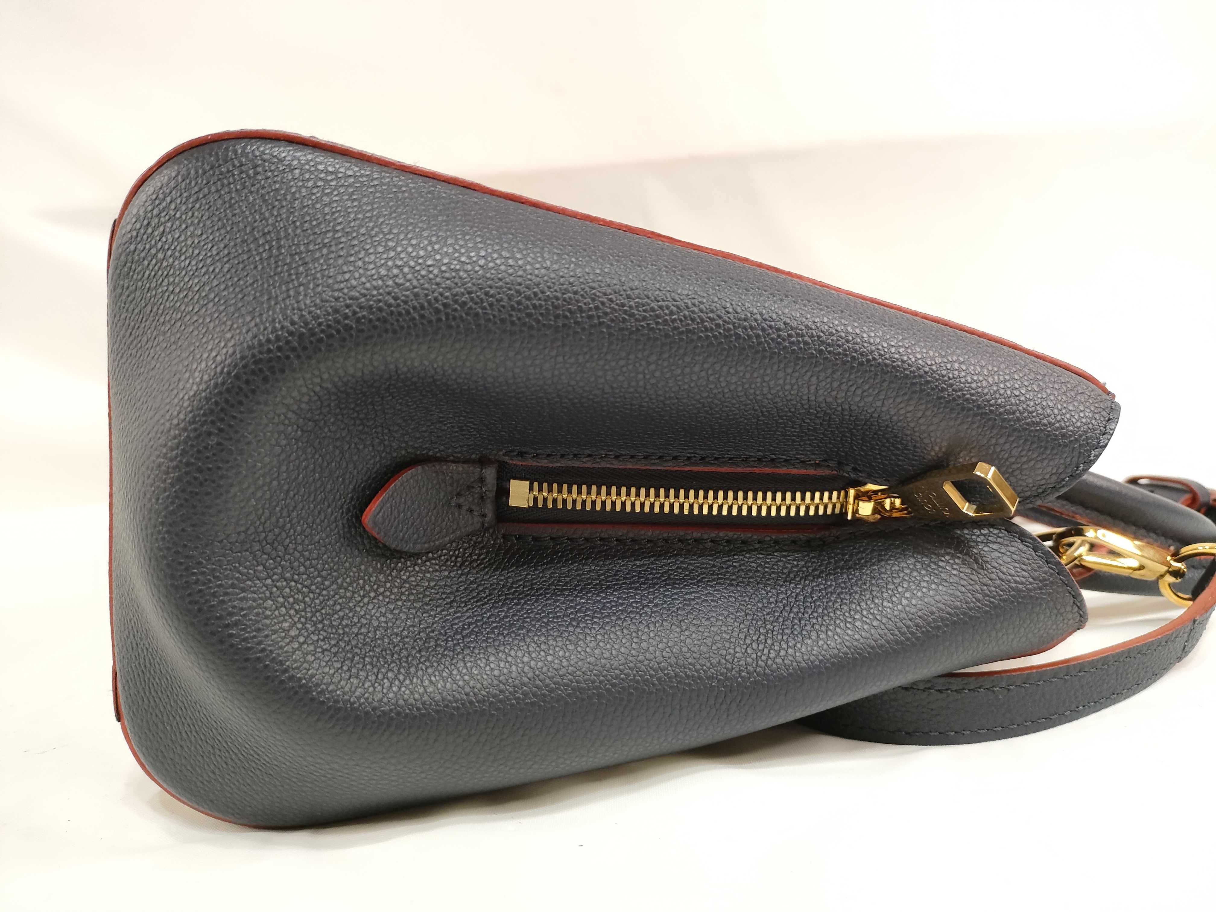Monogram Empreinte Louis Vuitton Empreinte Montaigne BB Marine Rouge Shoulder Bag — view 8