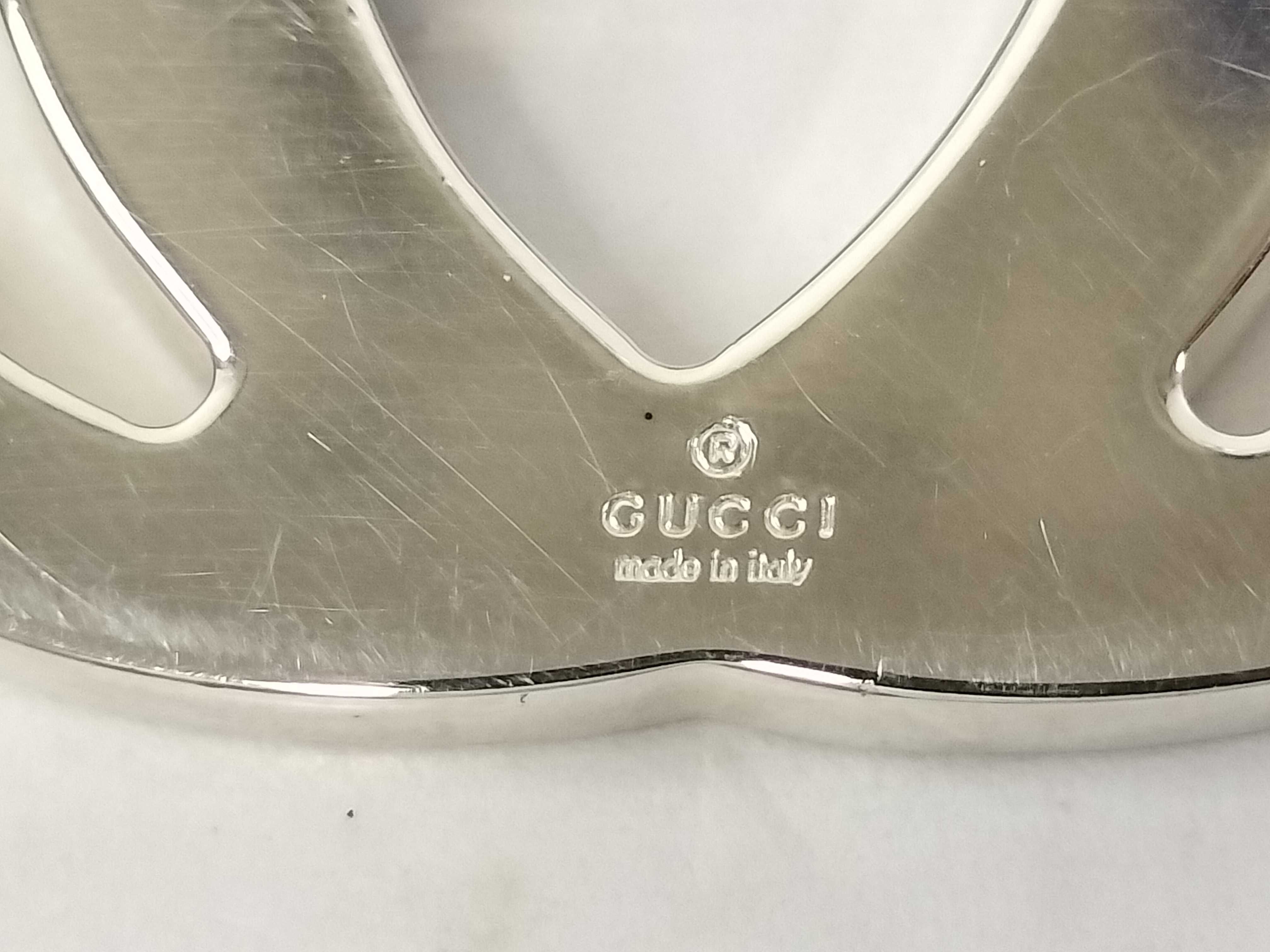 GG logo silver key ring, SV925, 29.7g, includes box and dust bag, key case/key holder. — view 6