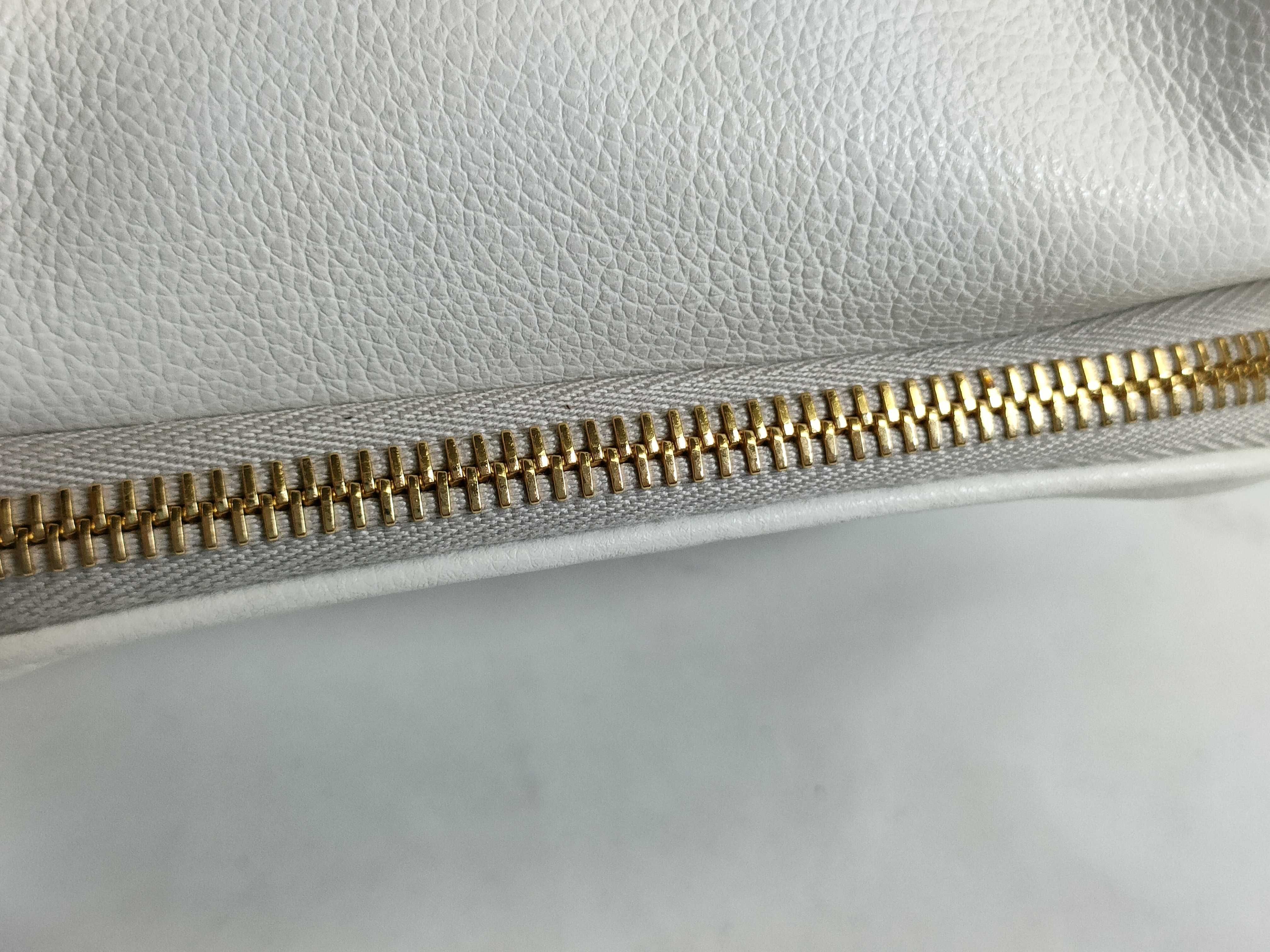 Leather 2-Way Handbag White 1BH038 Handbag — view 12