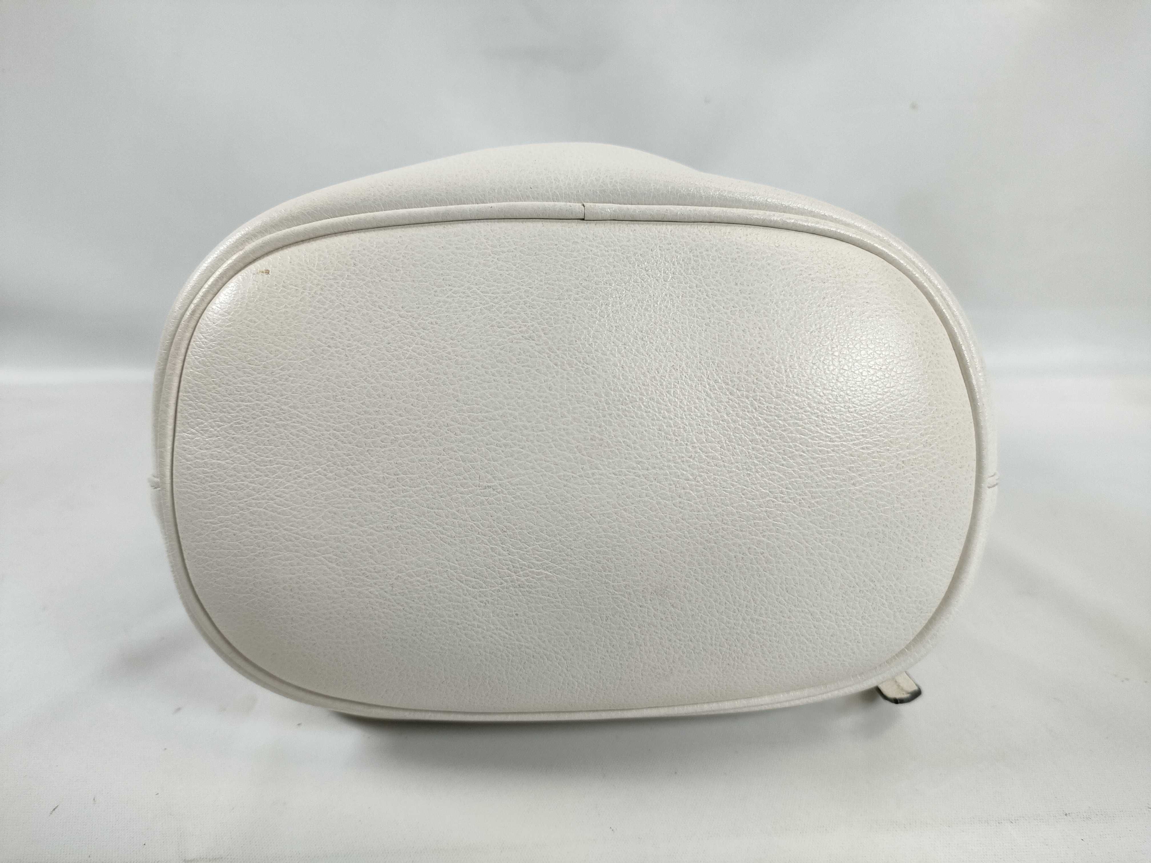 Leather 2-Way Handbag White 1BH038 Handbag — view 7