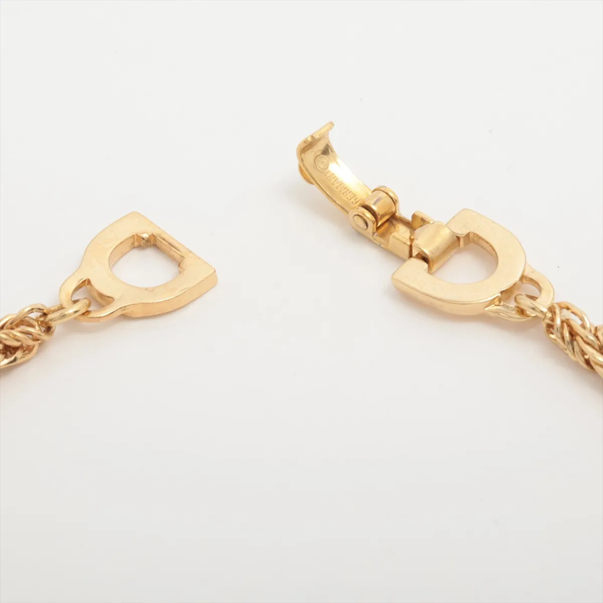 chain bracelet, GP gold, — view 3