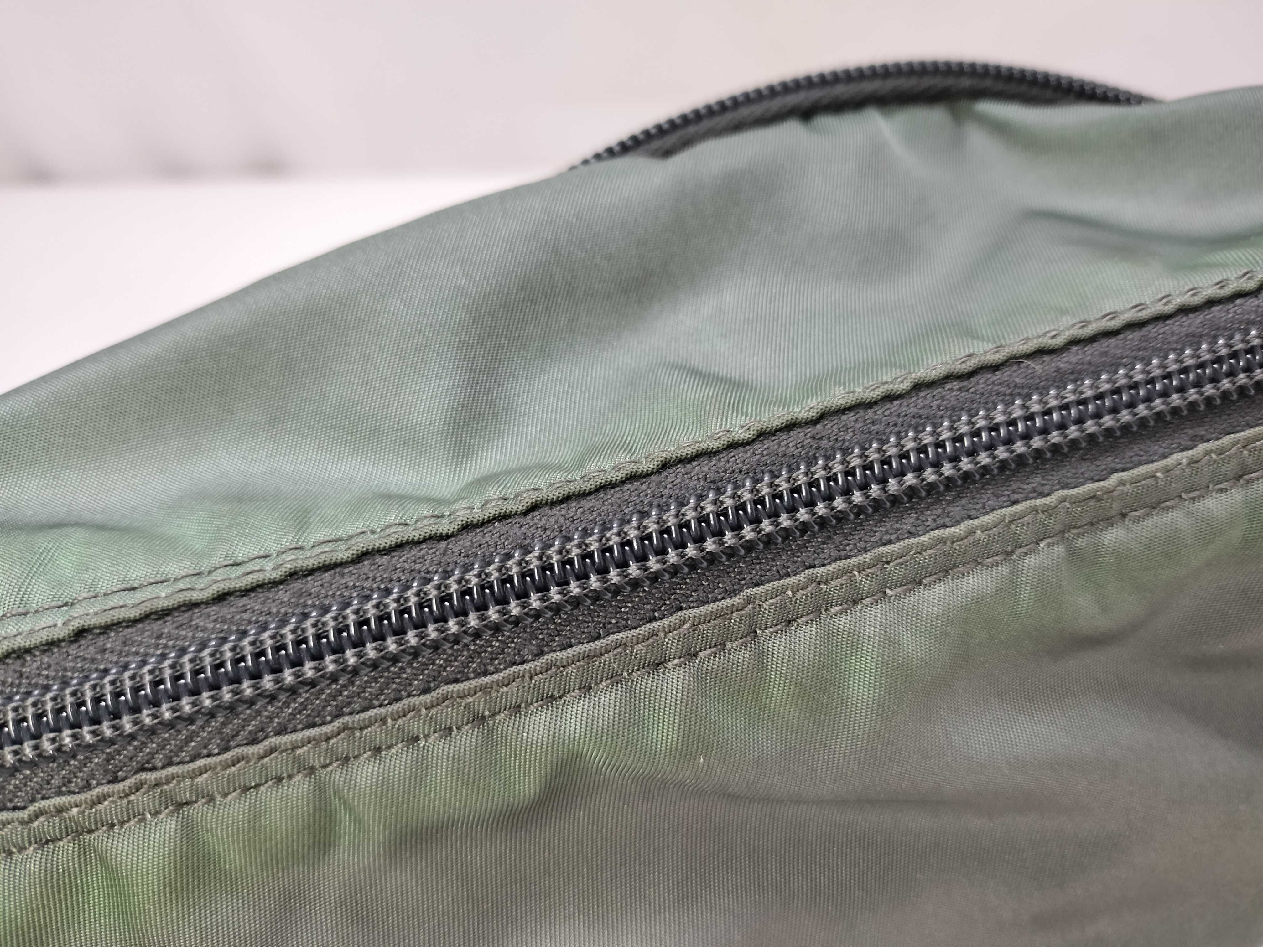 Nylon Prada Current Model Saffiano Shoulder Bag Triangle Logo Leather Shoulder Bag — view 6