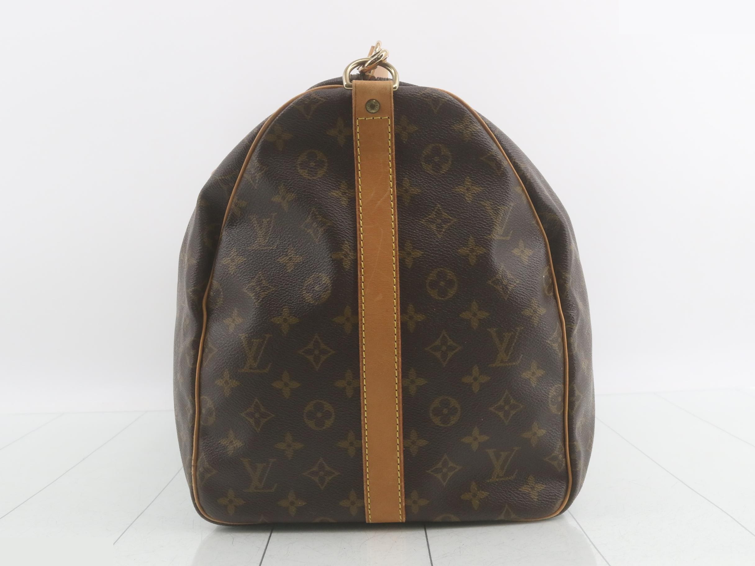 Keepall Bandoulière Monogram Boston Bag — view 3