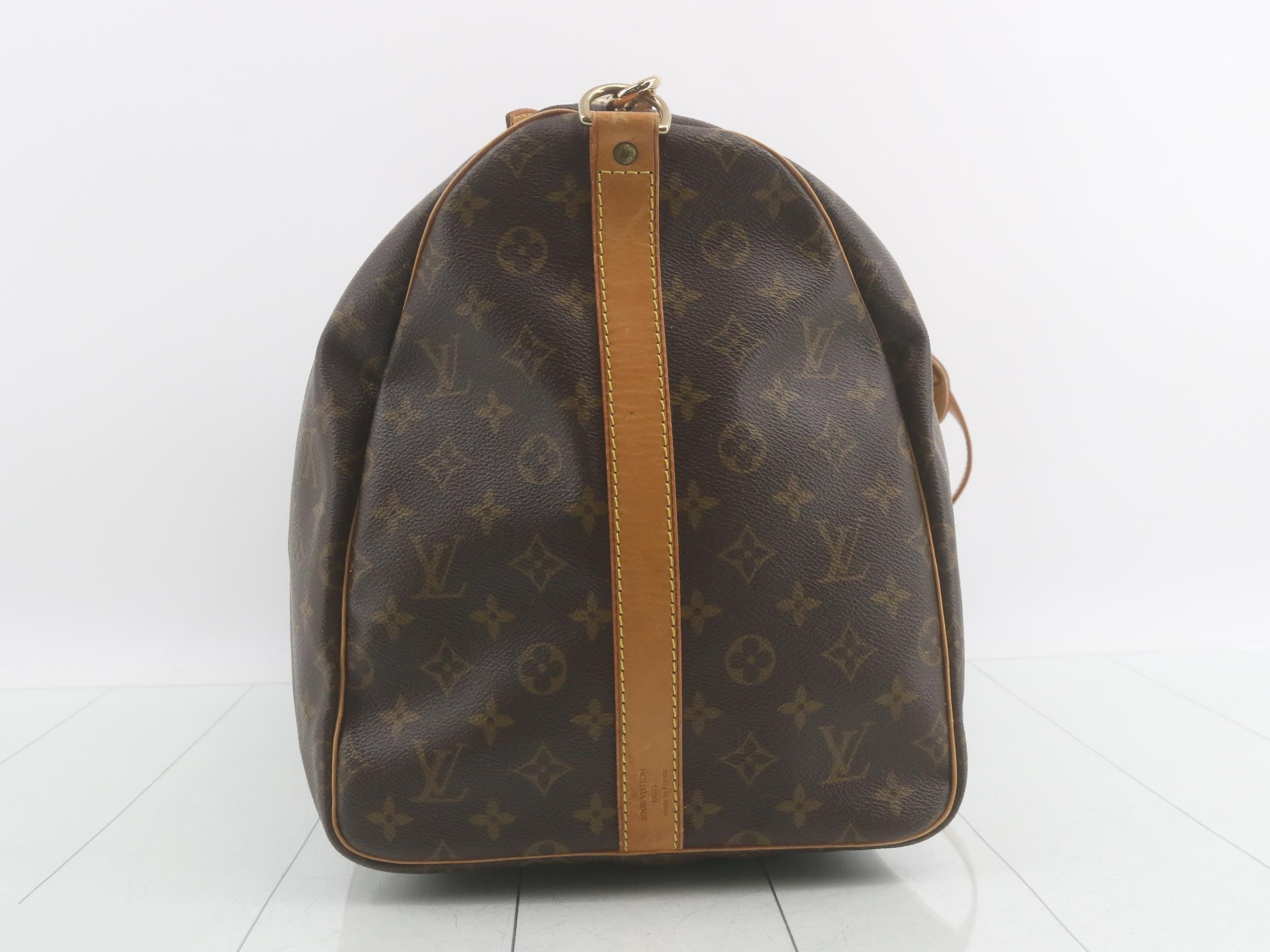 Keepall Bandoulière Monogram Boston Bag — view 4