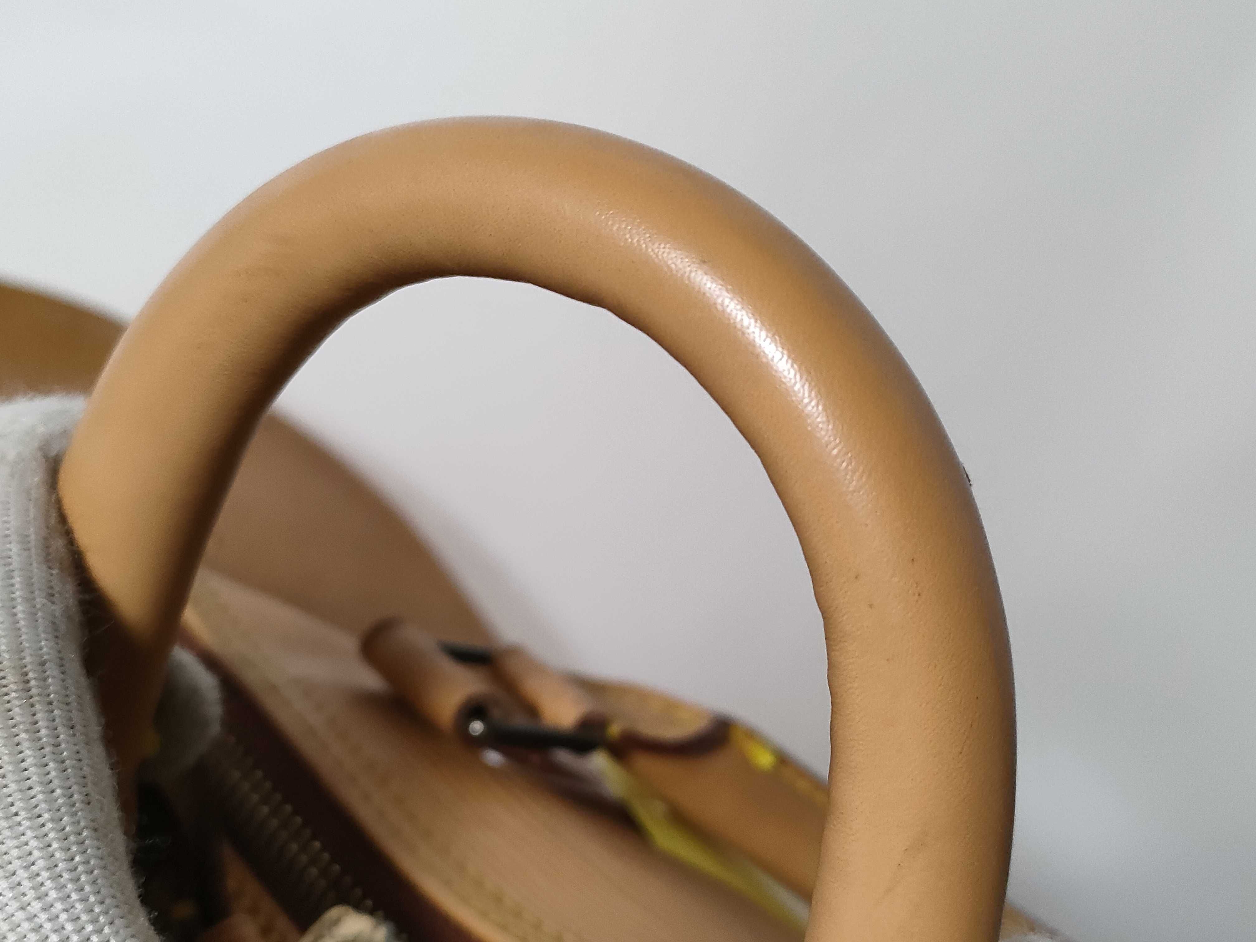 Epi Keepall Boston Bag, Yellow, with some mold inside and corner wear. — view 4