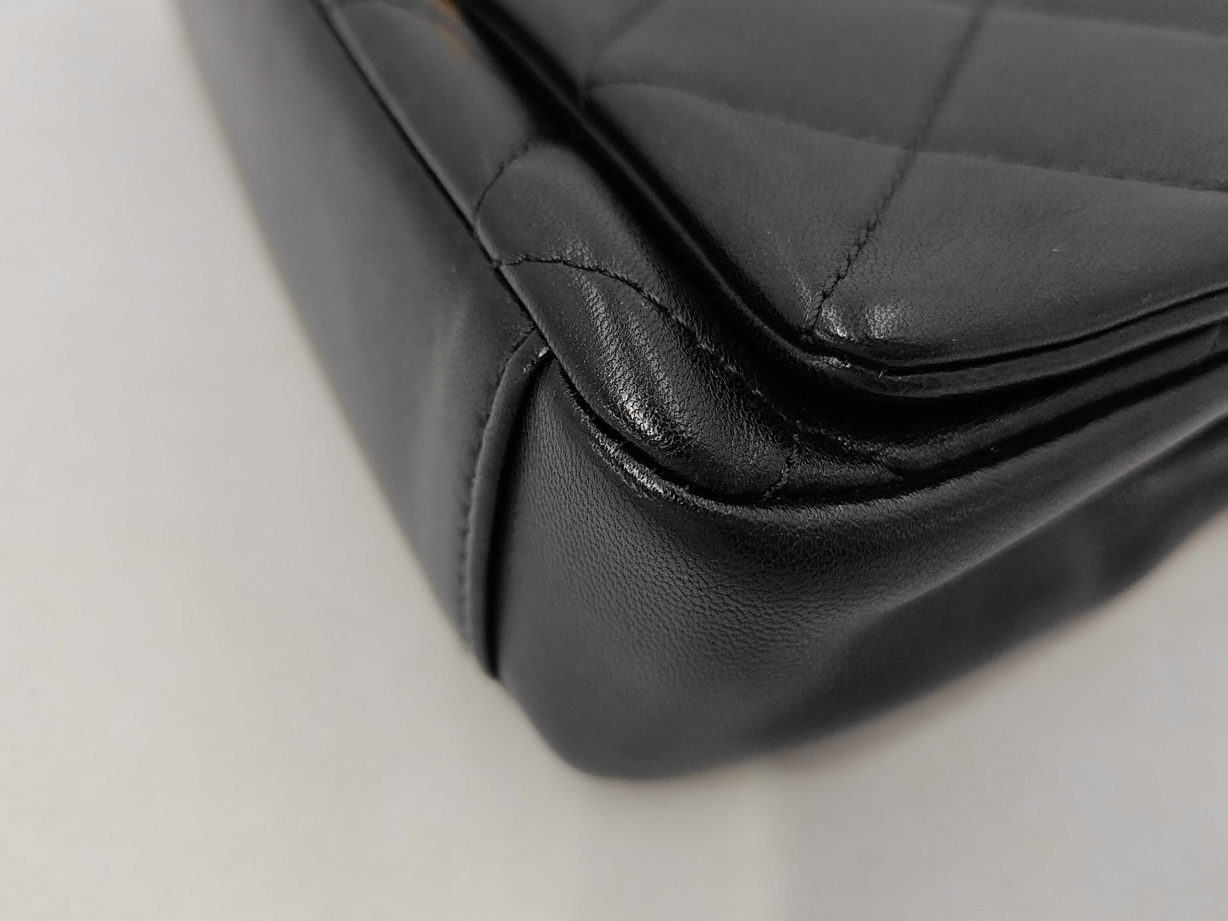 Lambskin Matelassé Small Flap Big Chain 2-Way Shoulder Bag AS2387 — view 4