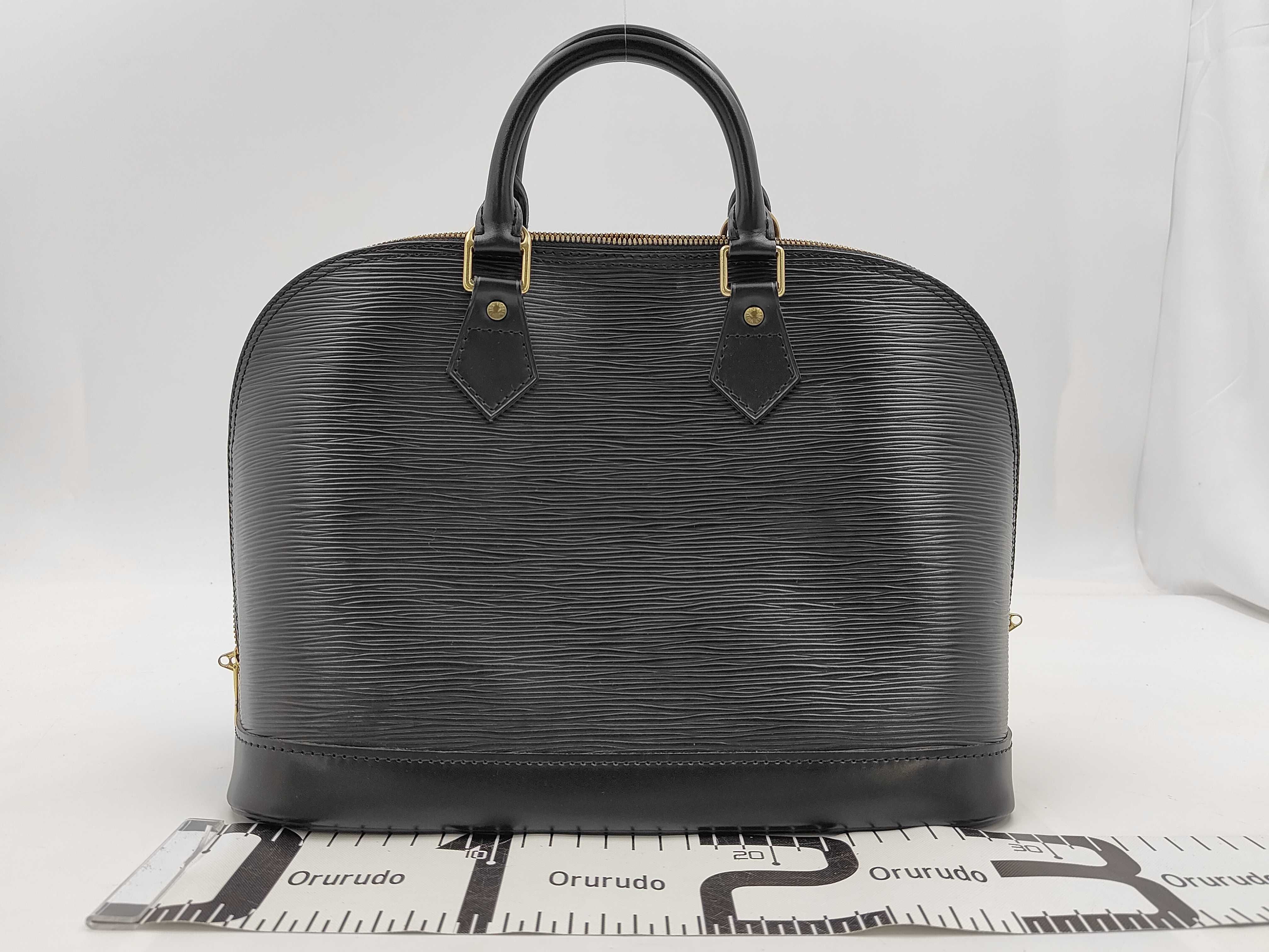 Epi Leather Alma Black Handbag — view 2