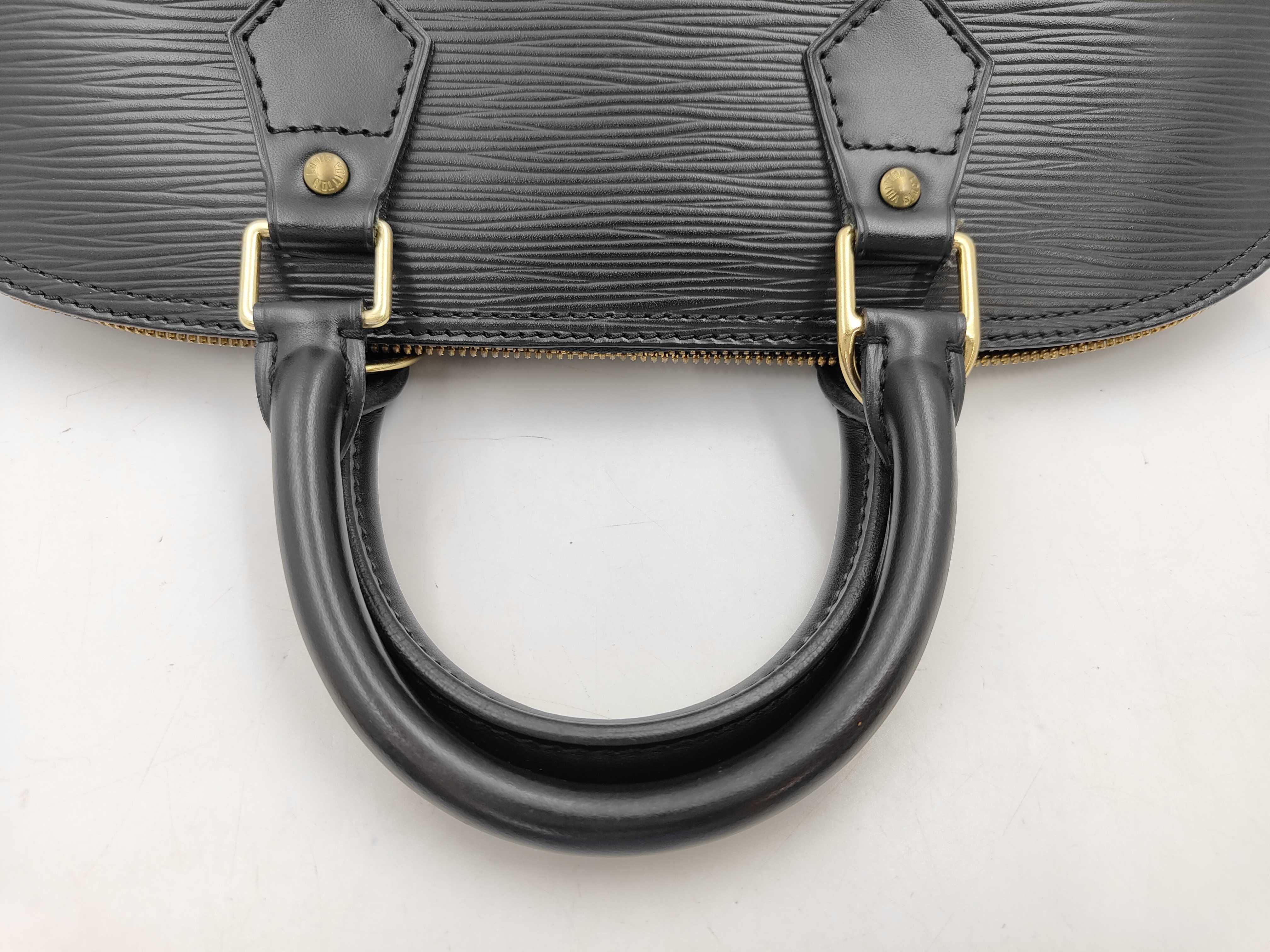 Epi Leather Alma Black Handbag — view 3
