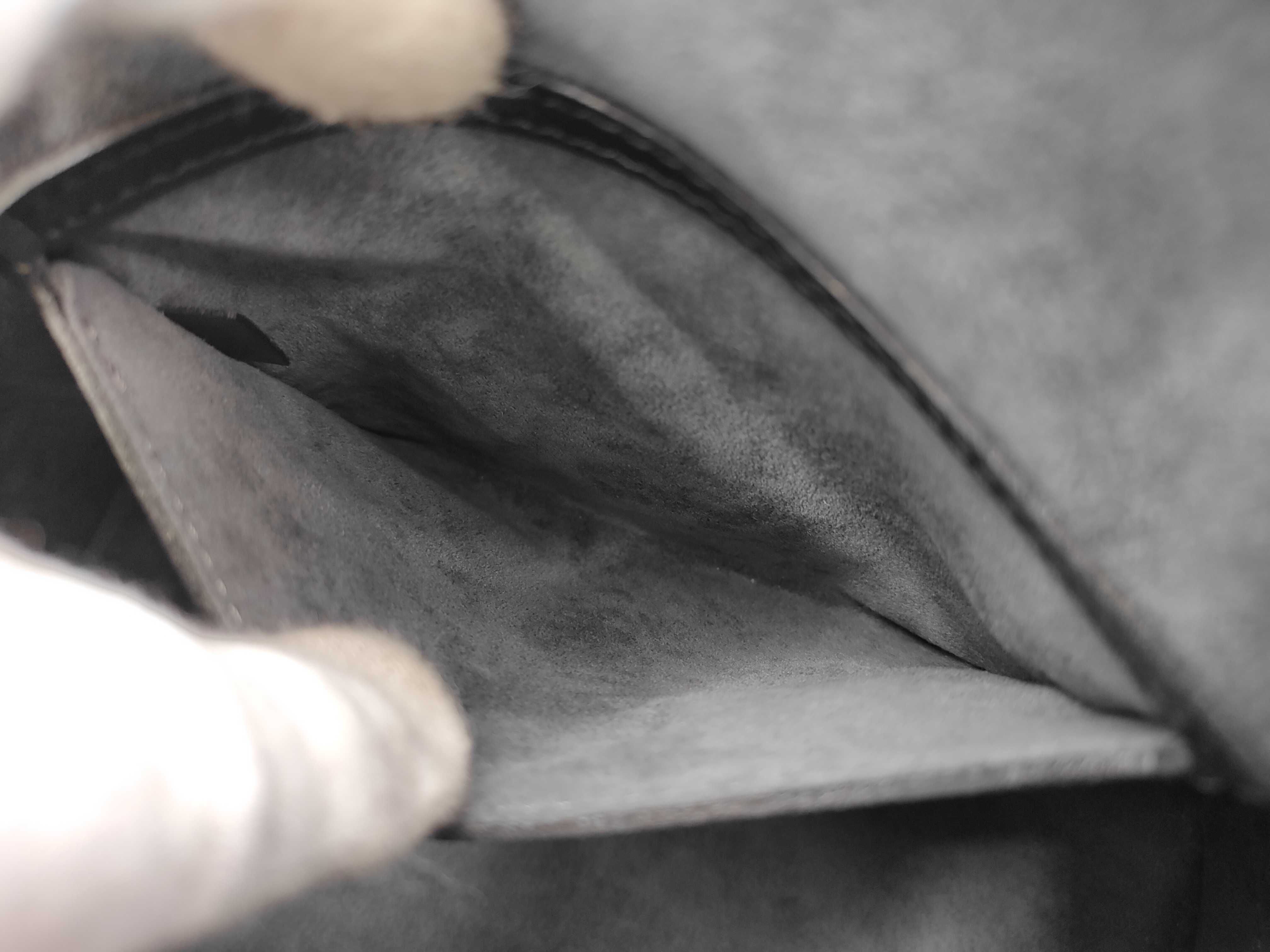 Epi Leather Alma Black Handbag — view 10