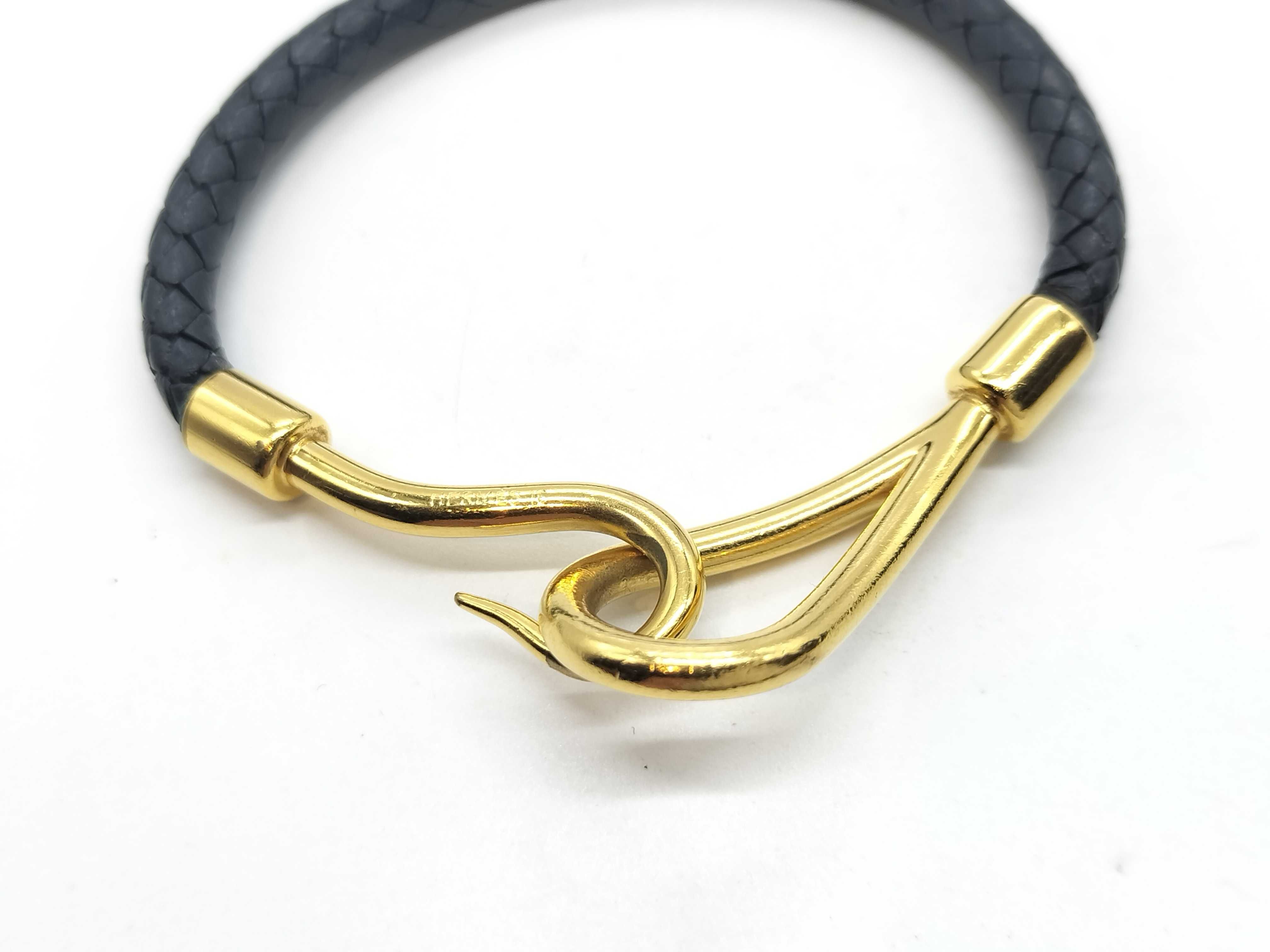 Jumbo Black Bracelet/Bangle — view 5