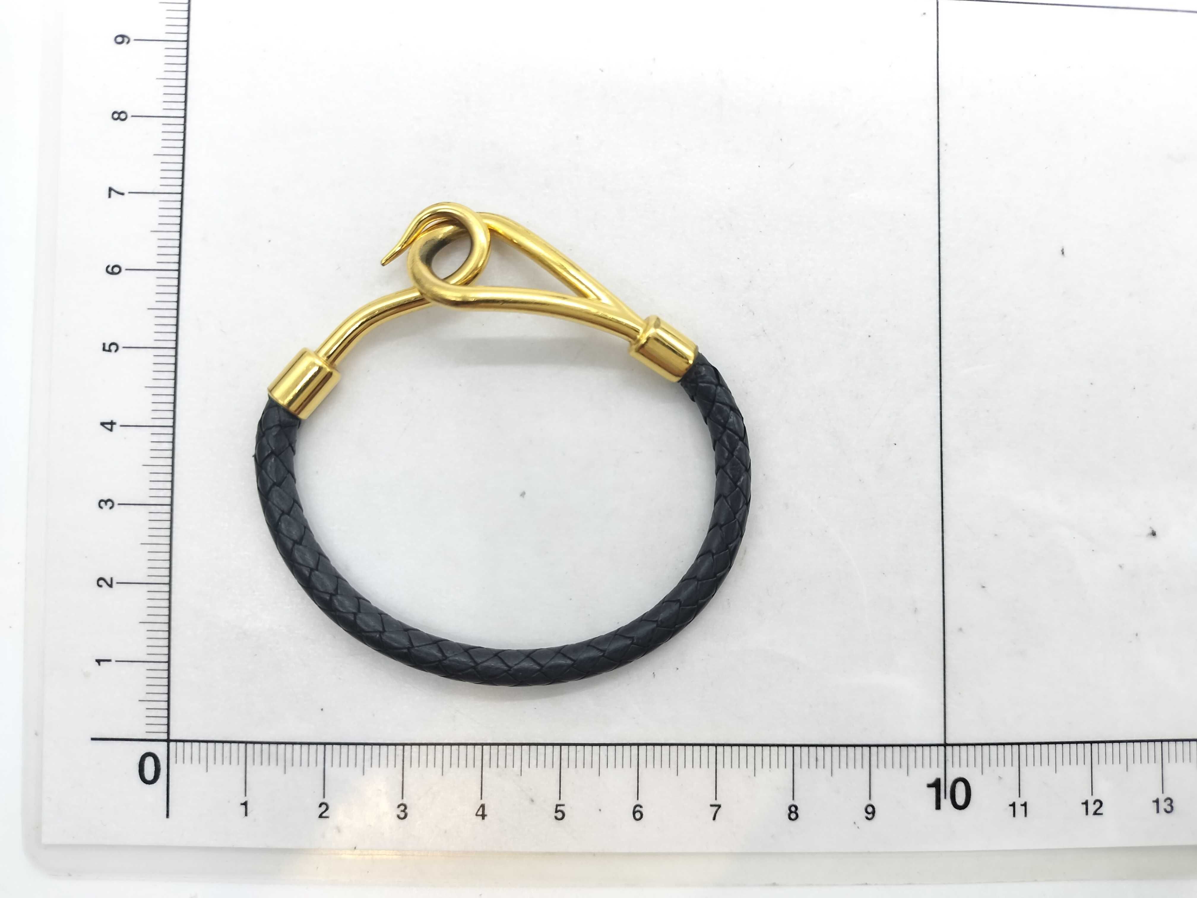 Jumbo Black Bracelet/Bangle — view 6