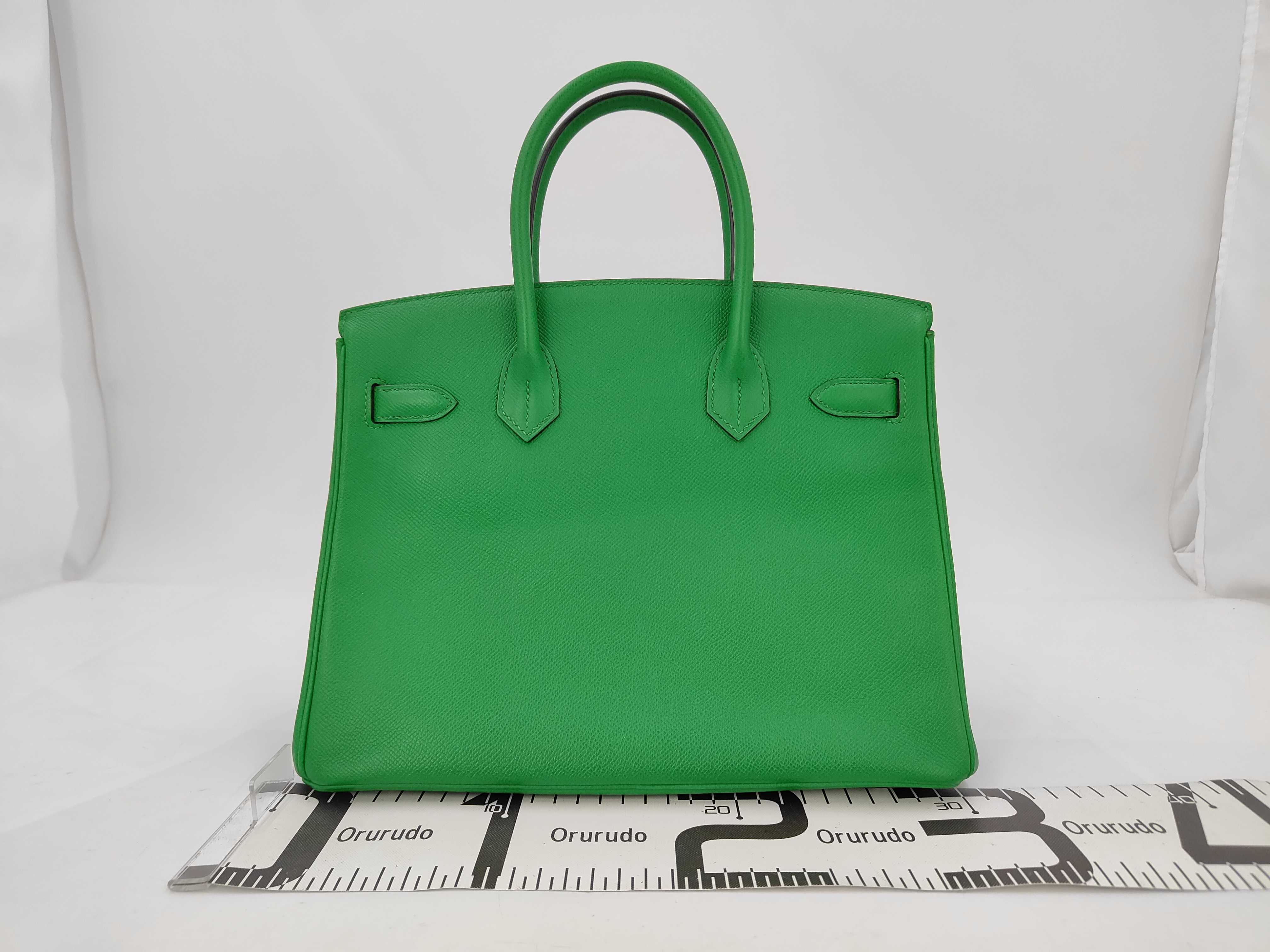 Birkin 30 P stamp, clochette key, handbag — view 2
