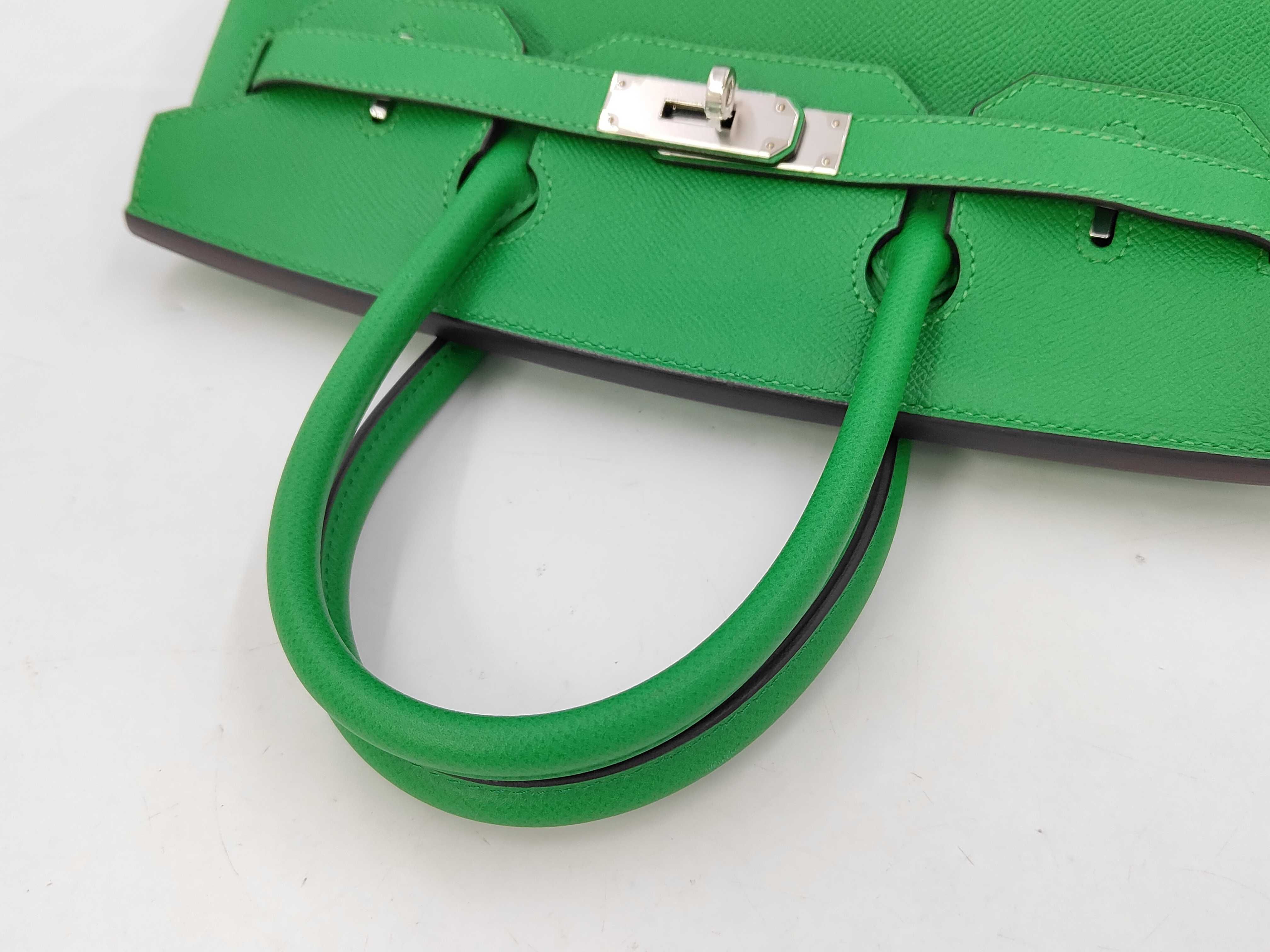Birkin 30 P stamp, clochette key, handbag — view 3