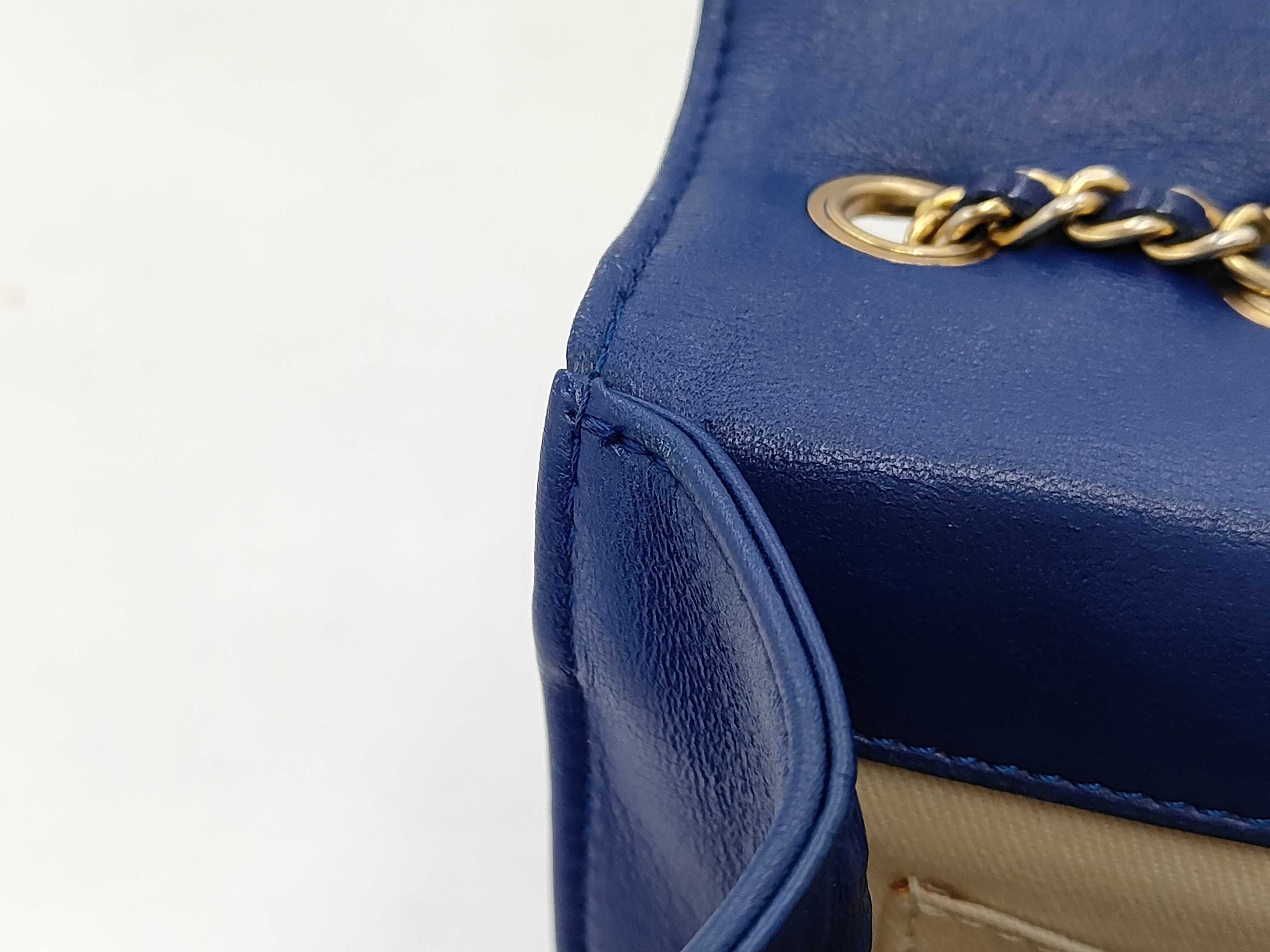 Gabrielle Bias Stitch Chain Shoulder Bag (with seal) — view 11