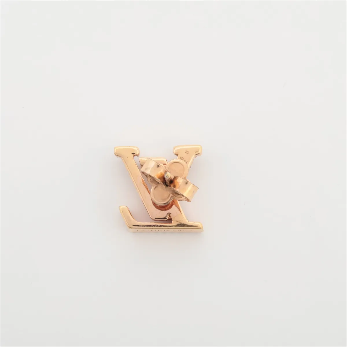 M00986 Earrings LV Iconic TE3232 Earrings (for both ears, one side only) GP x Rhinestone Pink gold — view 2