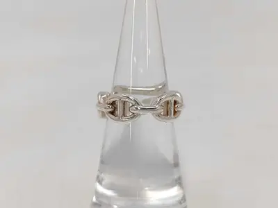 Chaine d'Ancre Enchainée Ring, Ag925, 5.6g, #51, 25AJ109346 Ring