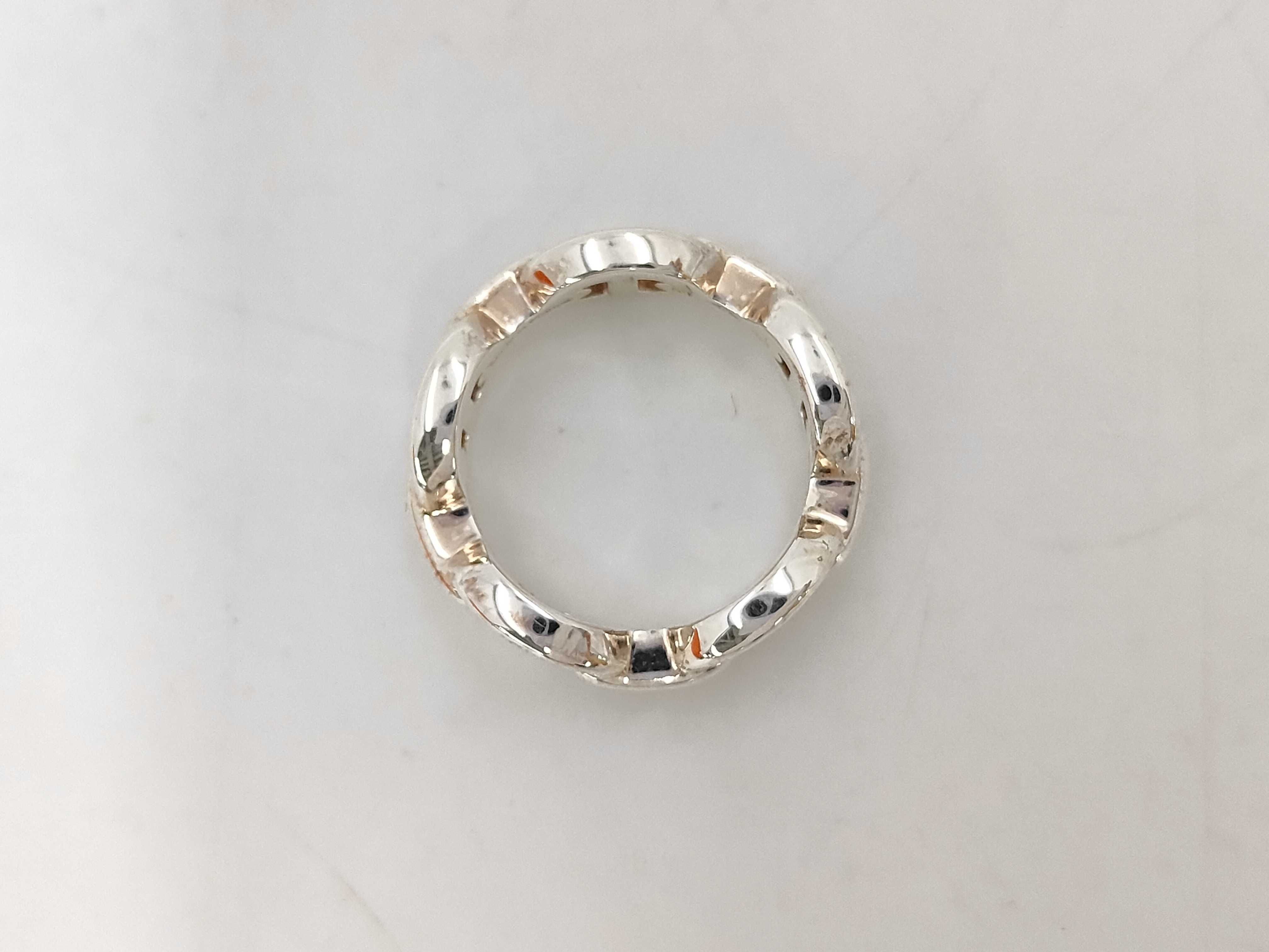 Chaine d'Ancre Enchainée Ring, Ag925, 5.6g, #51, 25AJ109346 Ring — view 3