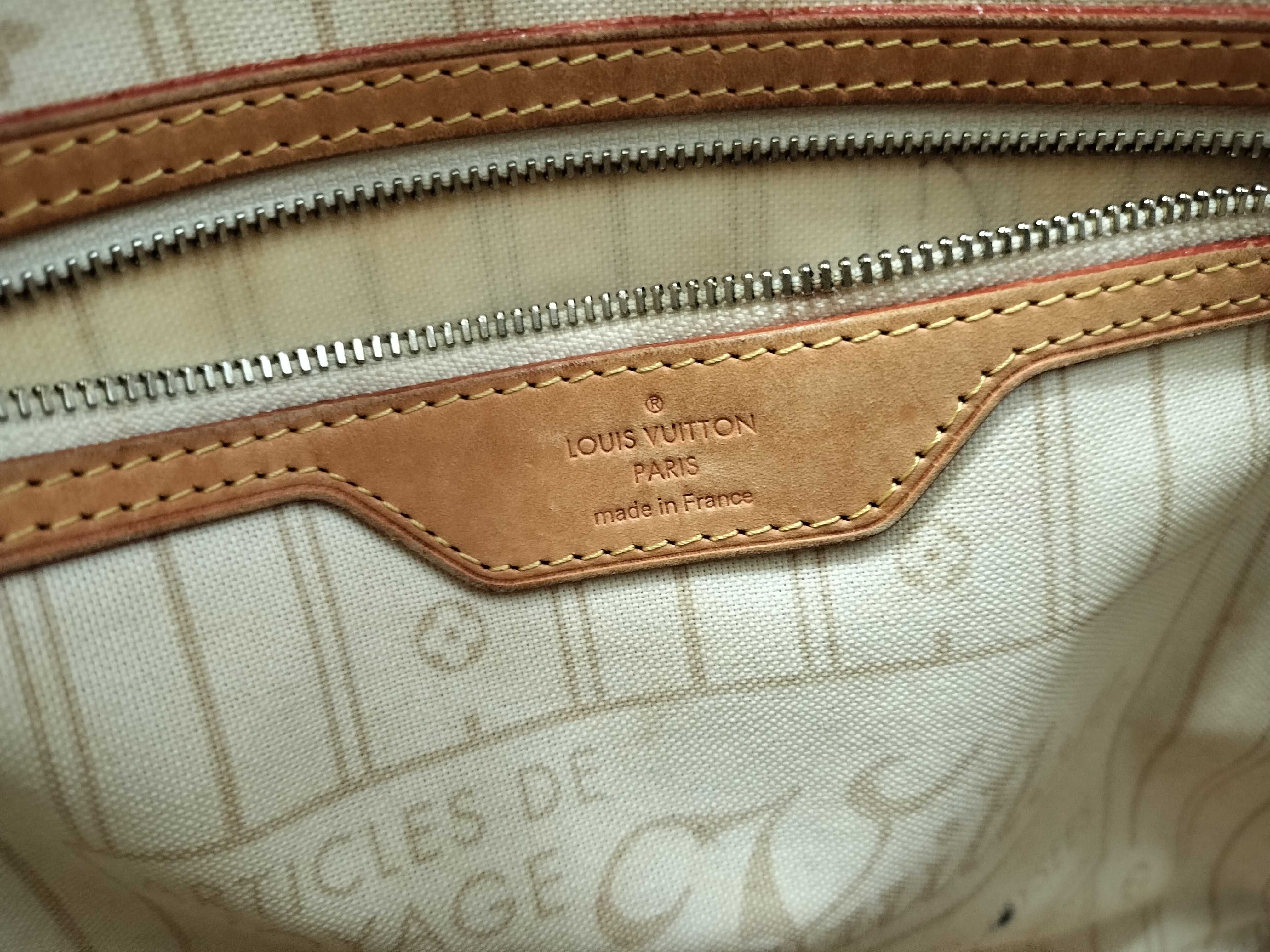 Damier Azur Neverfull MM Tote Bag N51107 SA2161 — view 11