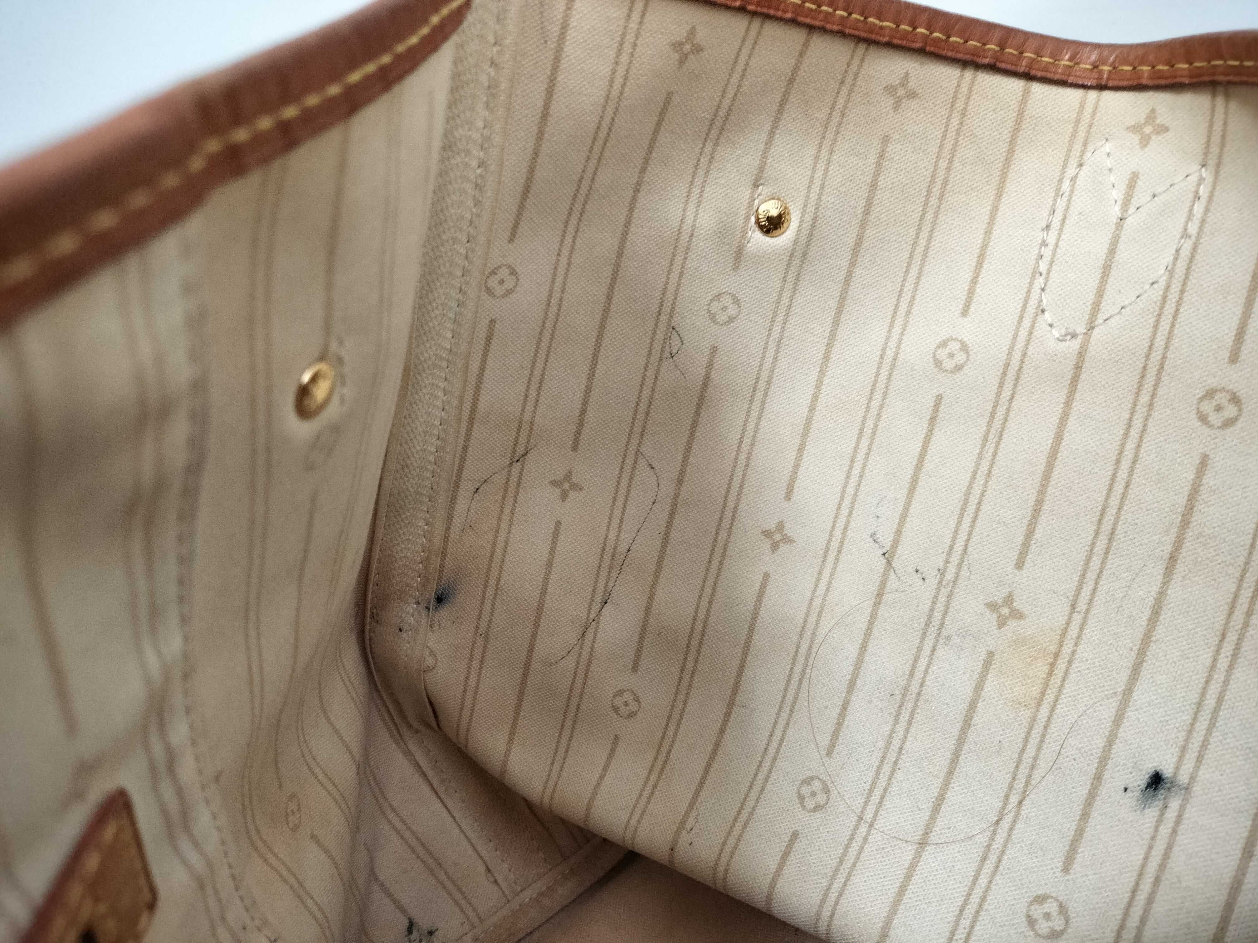 Damier Azur Neverfull MM Tote Bag N51107 SA2161 — view 14