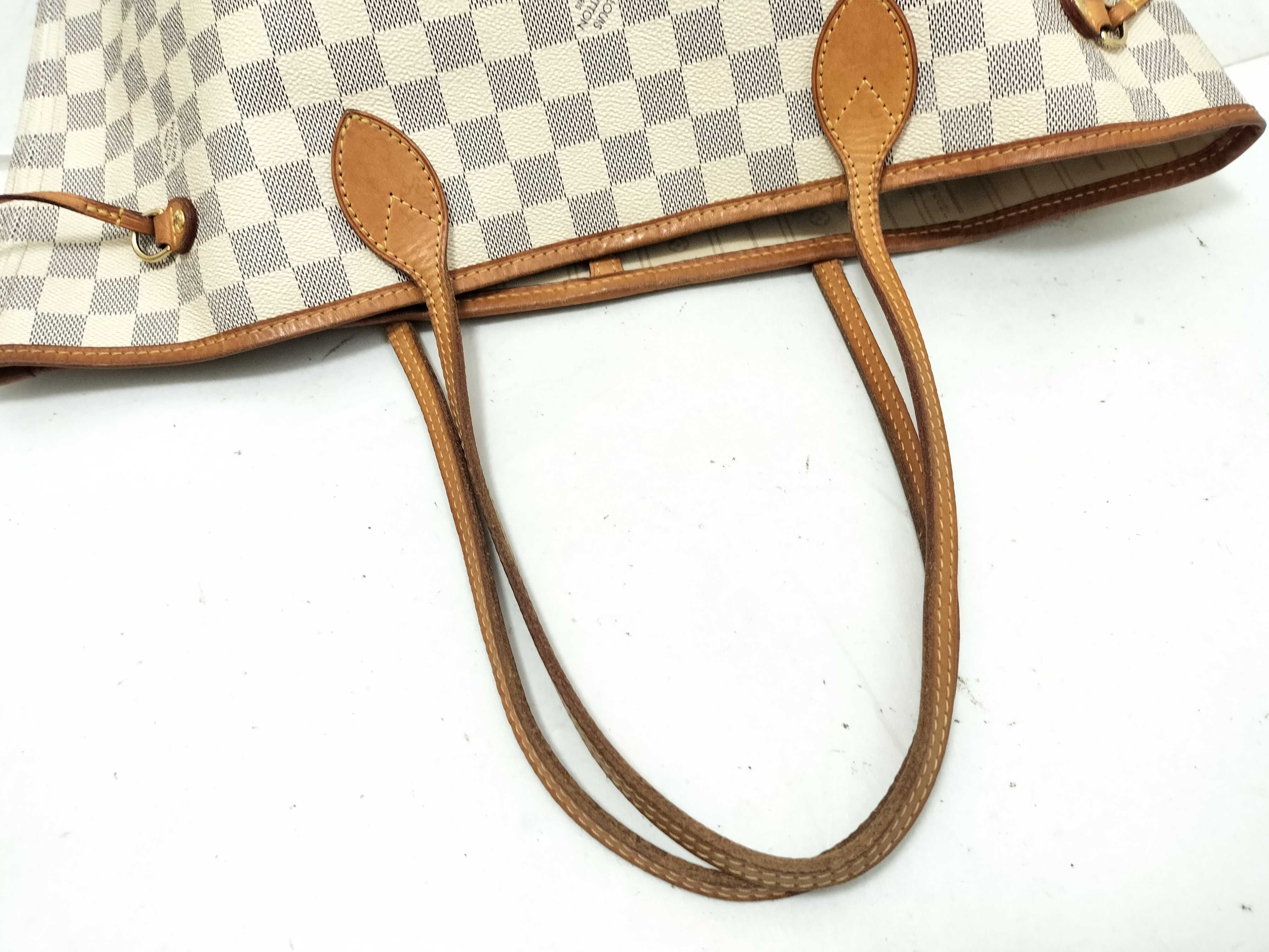 Damier Azur Neverfull MM Tote Bag N51107 SA2161 — view 3