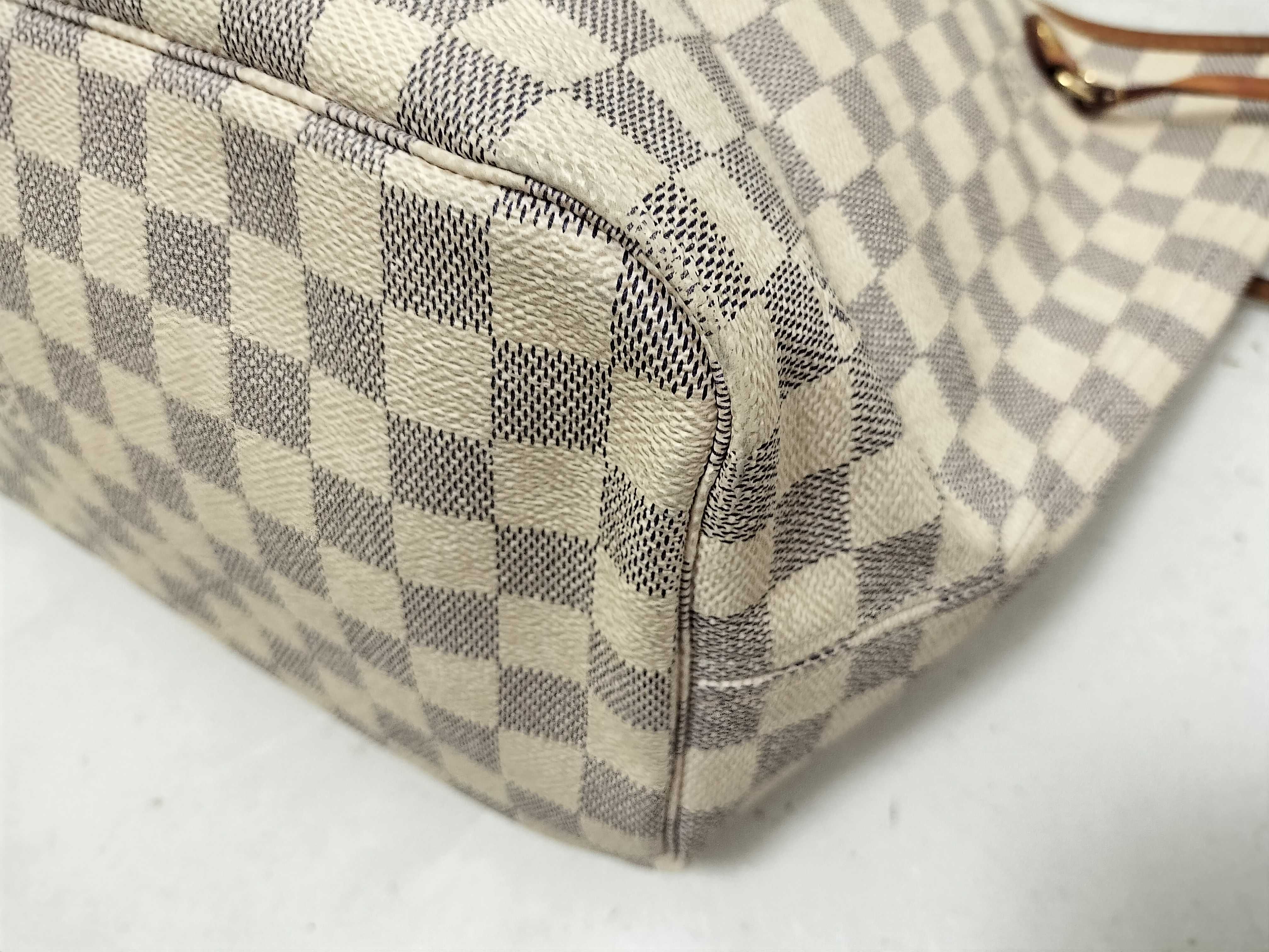 Damier Azur Neverfull MM Tote Bag N51107 SA2161 — view 6