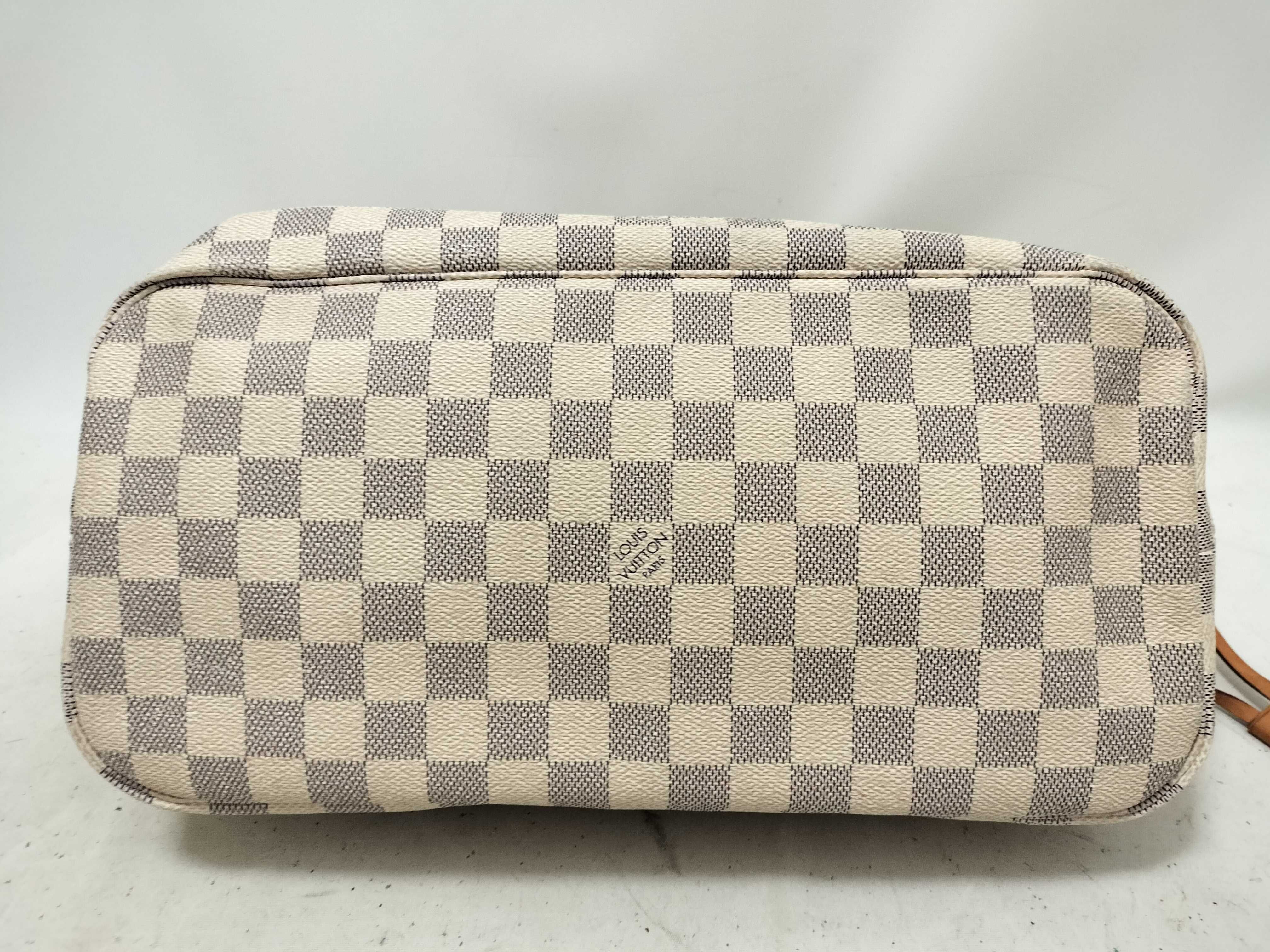 Damier Azur Neverfull MM Tote Bag N51107 SA2161 — view 7