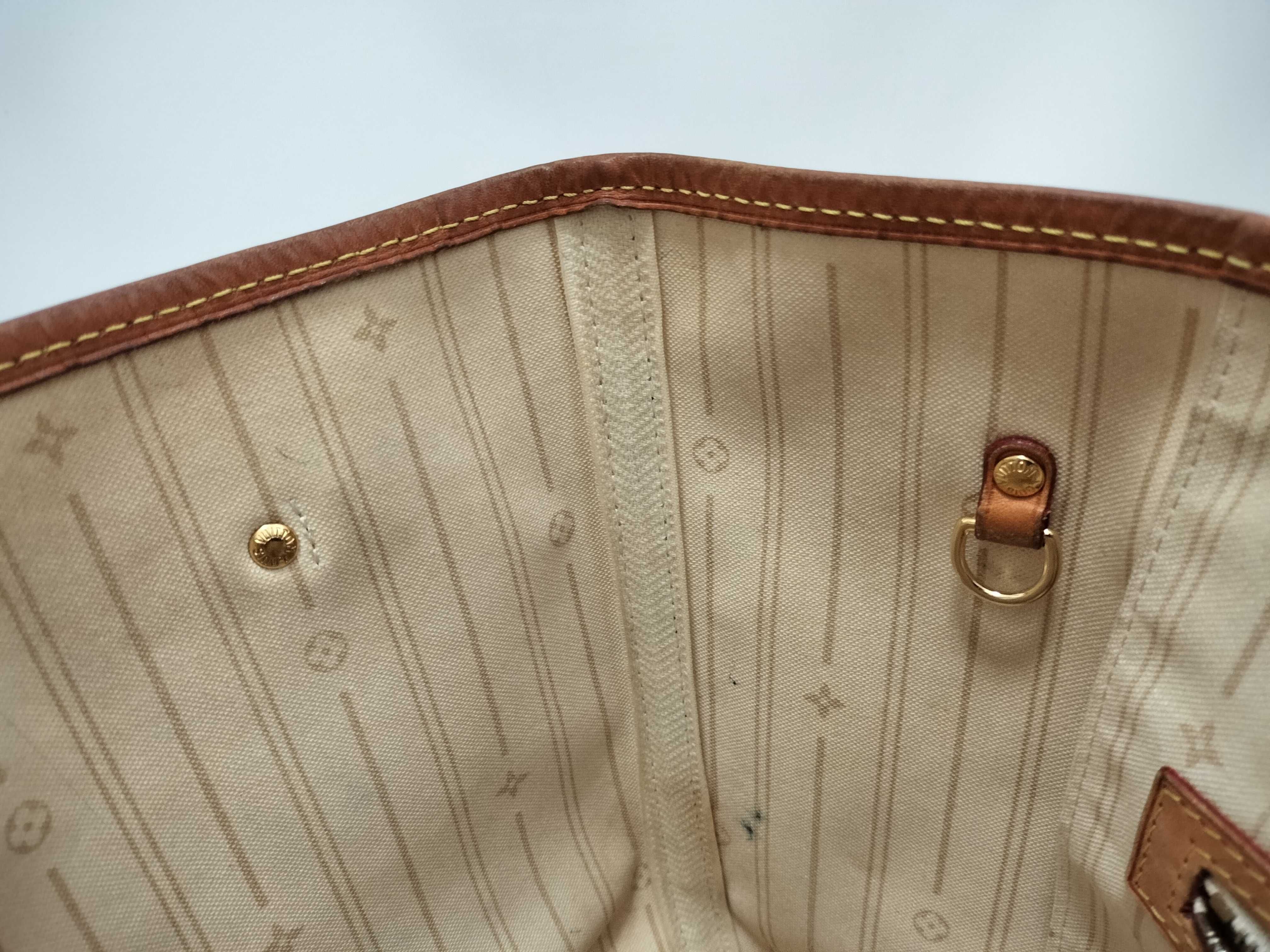 Damier Azur Neverfull MM Tote Bag N51107 SA2161 — view 8