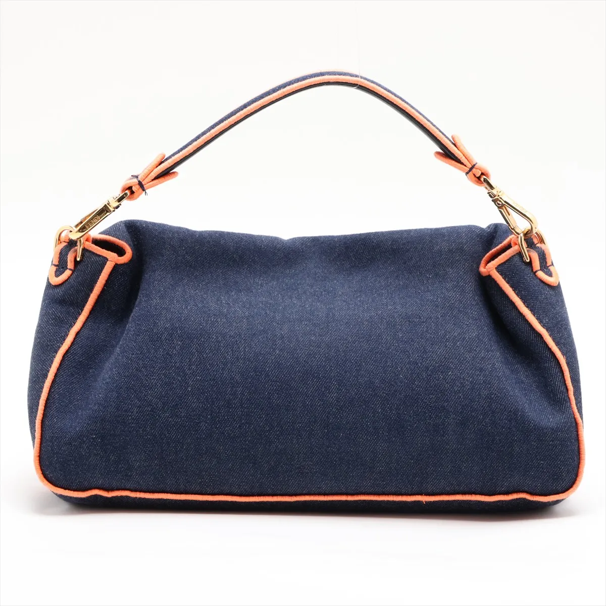 Mamma Bucket 8BR771 Denim 2-Way Shoulder Bag, Blue — view 2