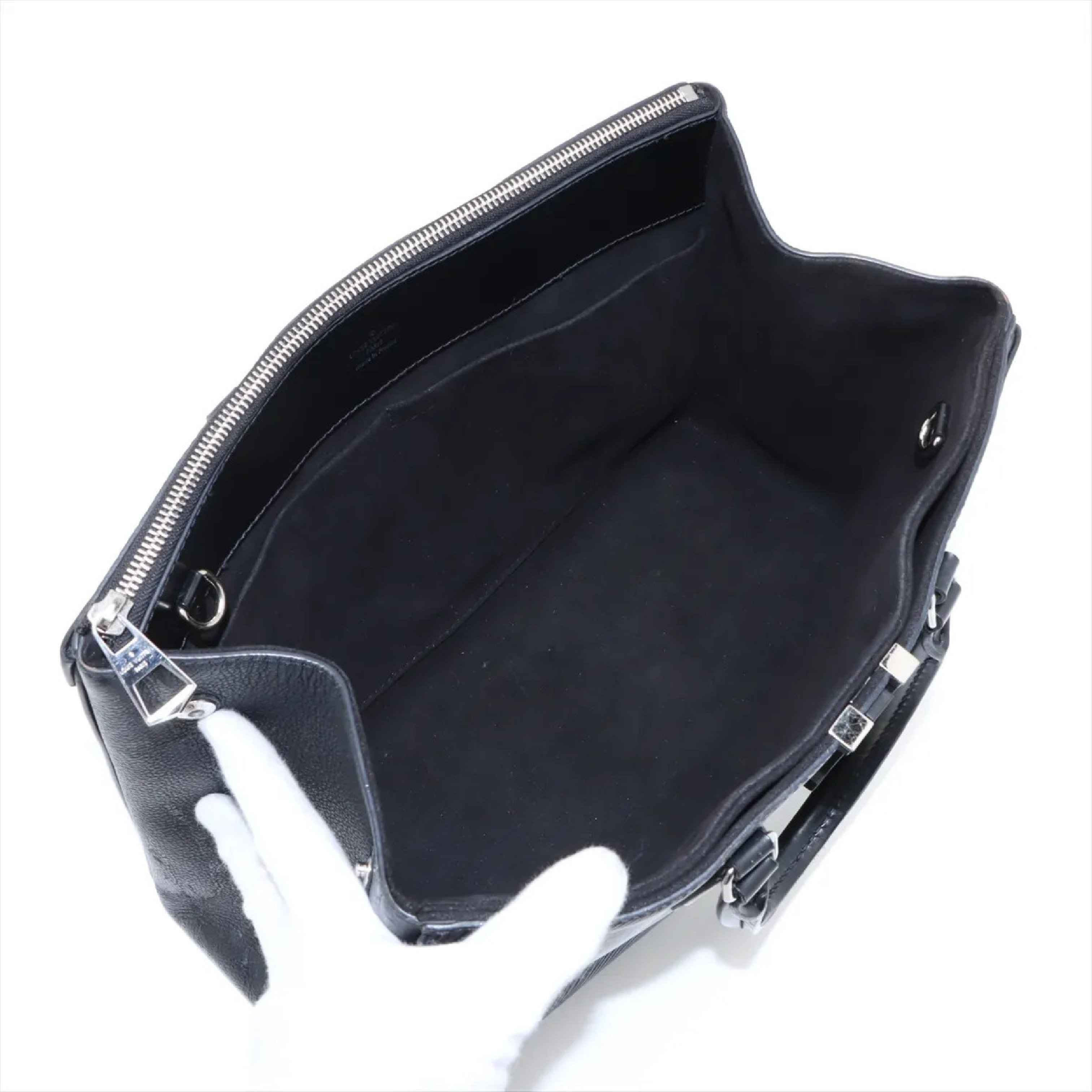 Epi Grenelle Tote MM M57685 Black (RFID detected) Handbag — view 6