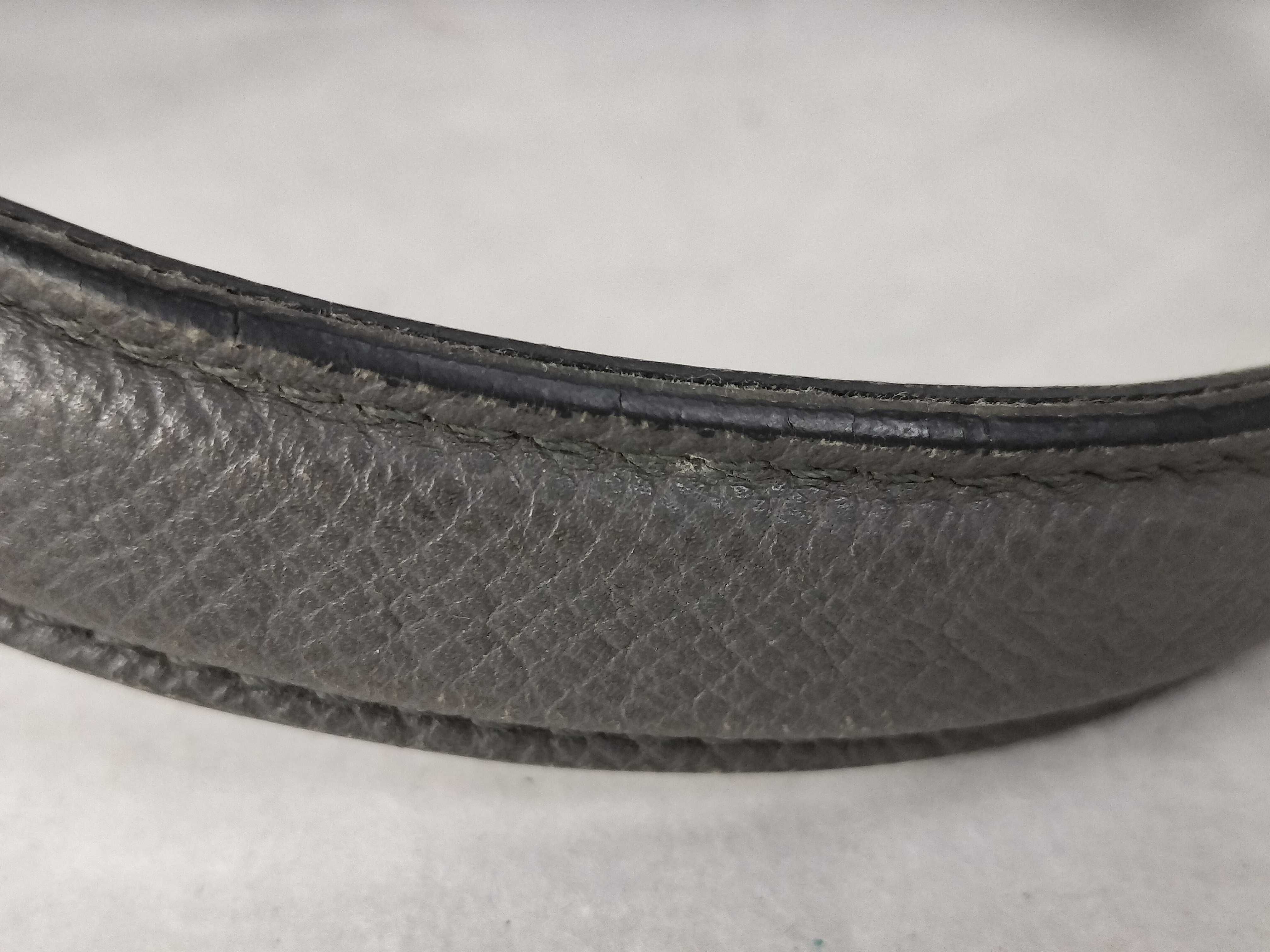 Grey Calfskin Belt Bag 2-Way Handbag — view 4