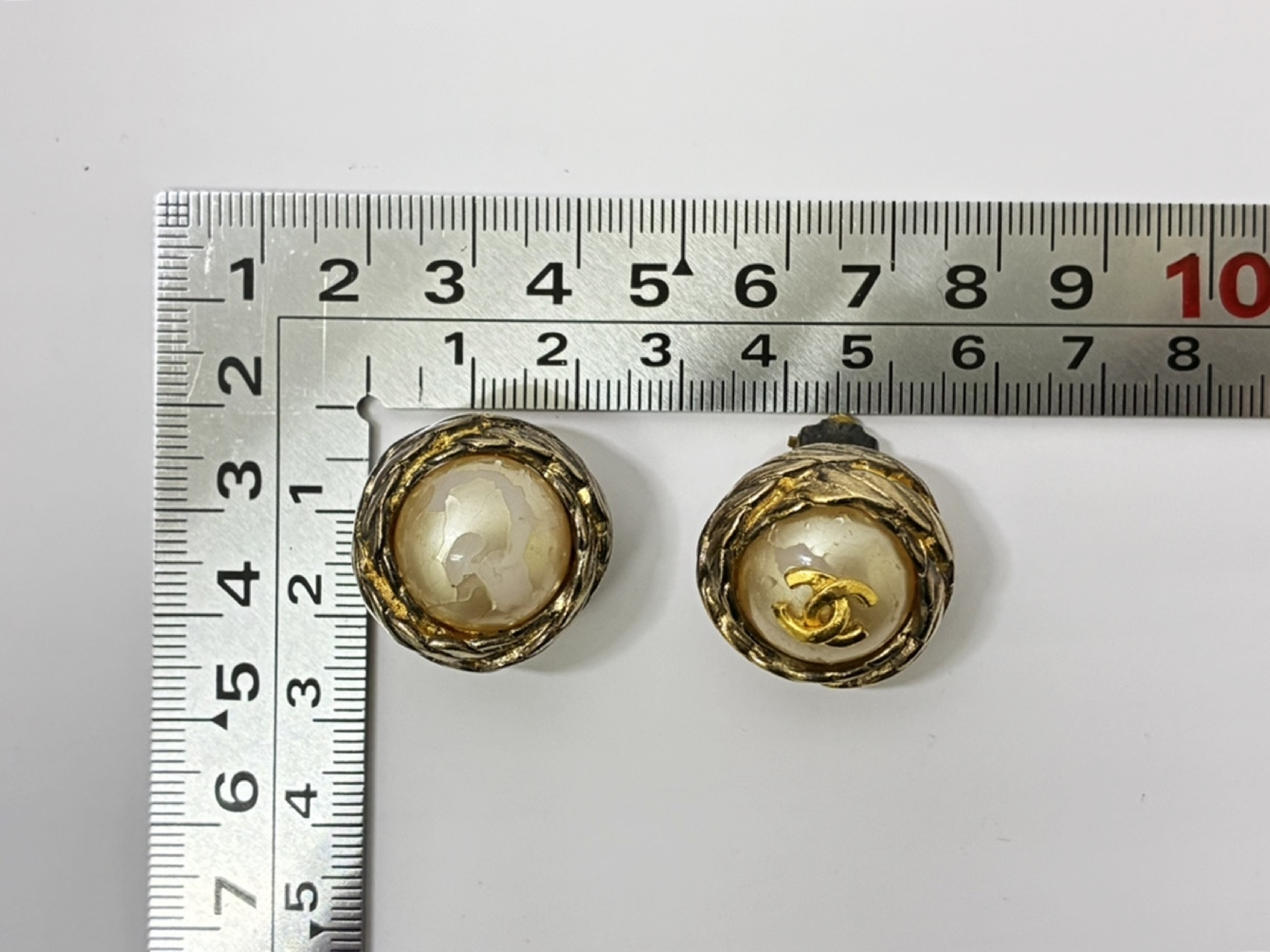 Coco Mark Pearl GP Earrings — view 8