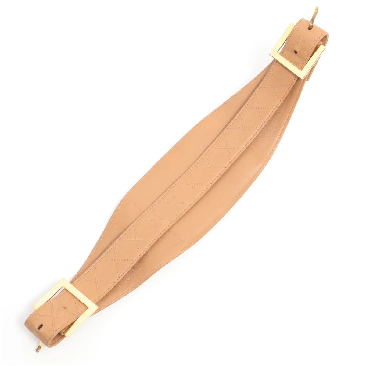 Bicolore Belt 80 Leather Beige — view 2