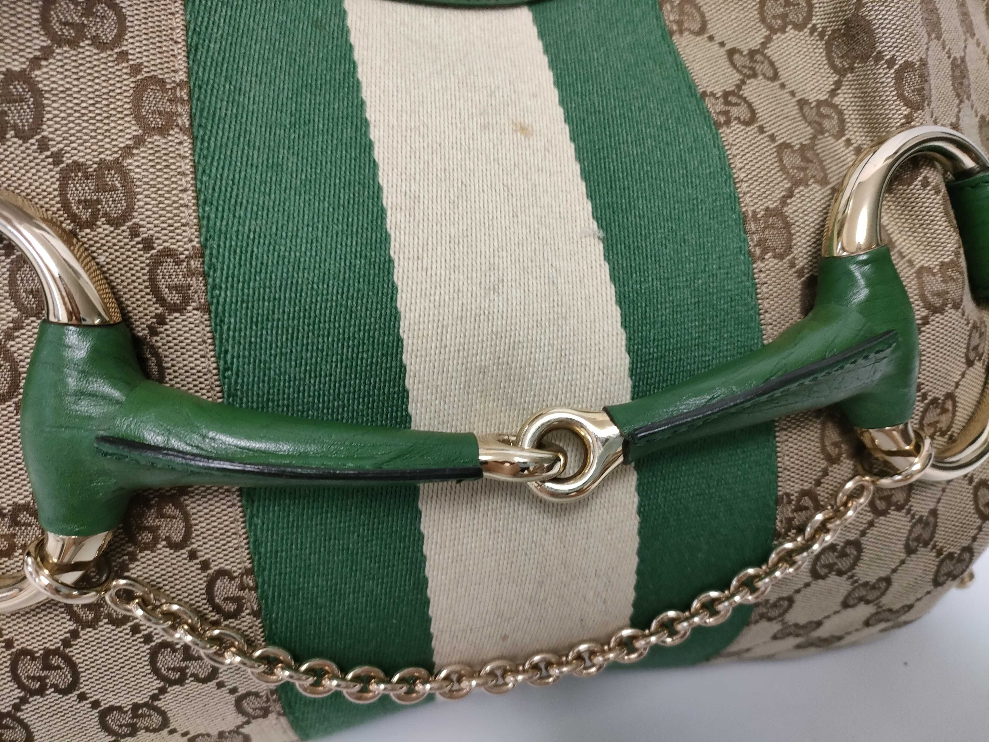 GG Canvas ID Bag GG Hobo Horsebit Canvas 39cm #131026214397 GHW Shoulder Bag — view 10