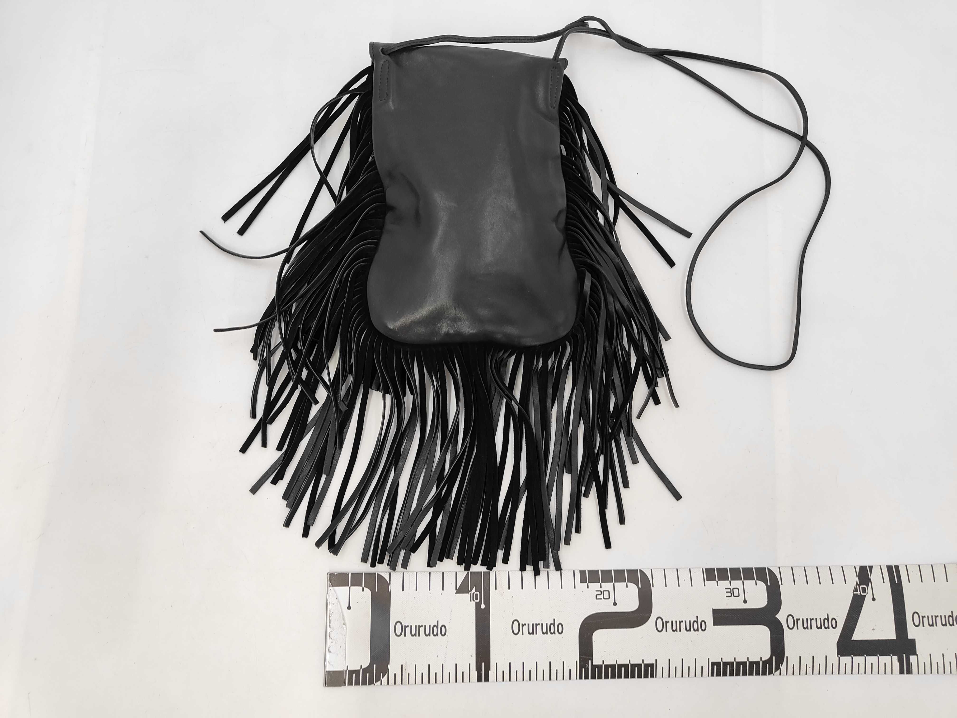Anita Flat Fringe Crossbody Bag (Shoulder Bag) — view 2