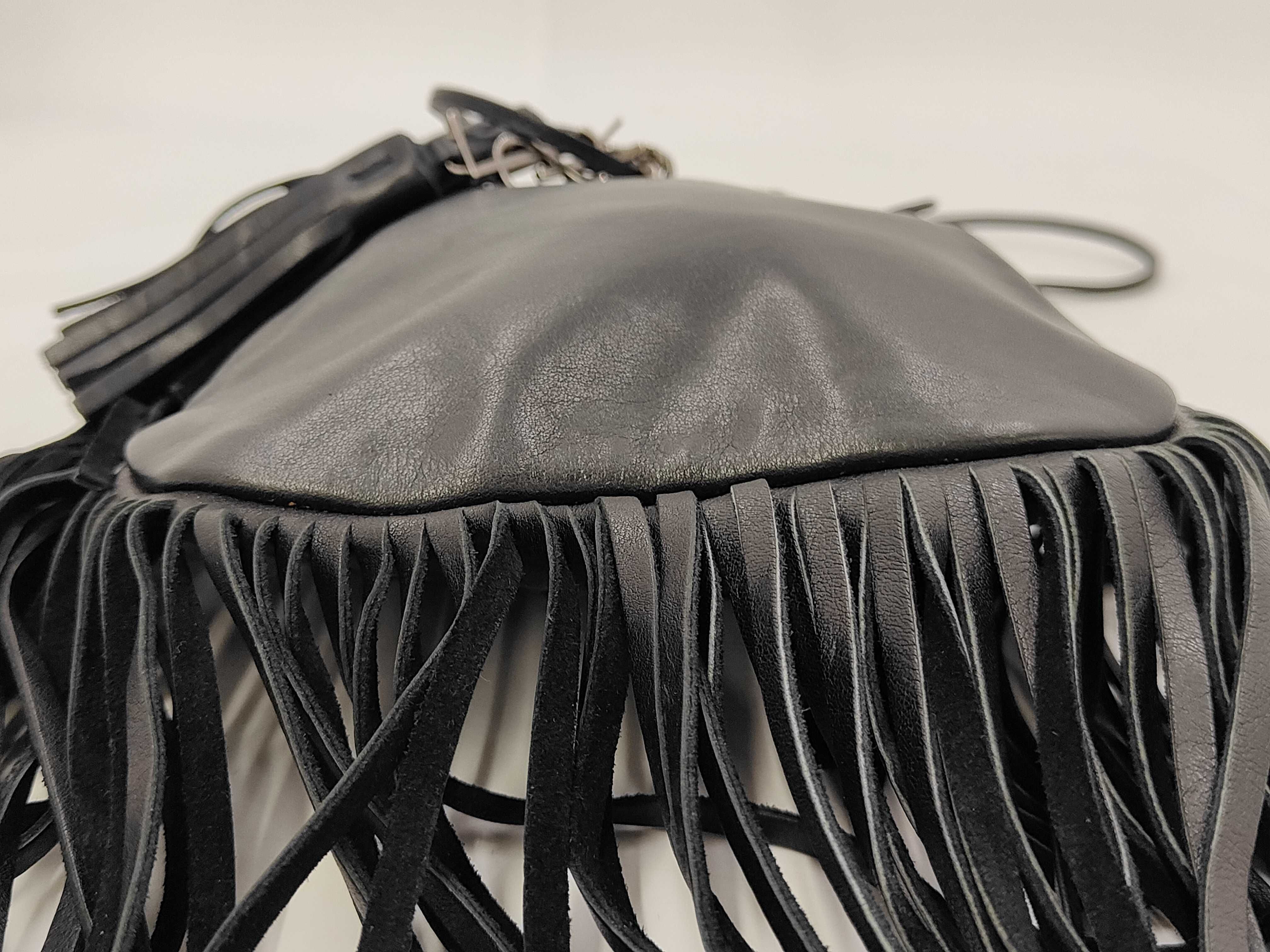 Anita Flat Fringe Crossbody Bag (Shoulder Bag) — view 4