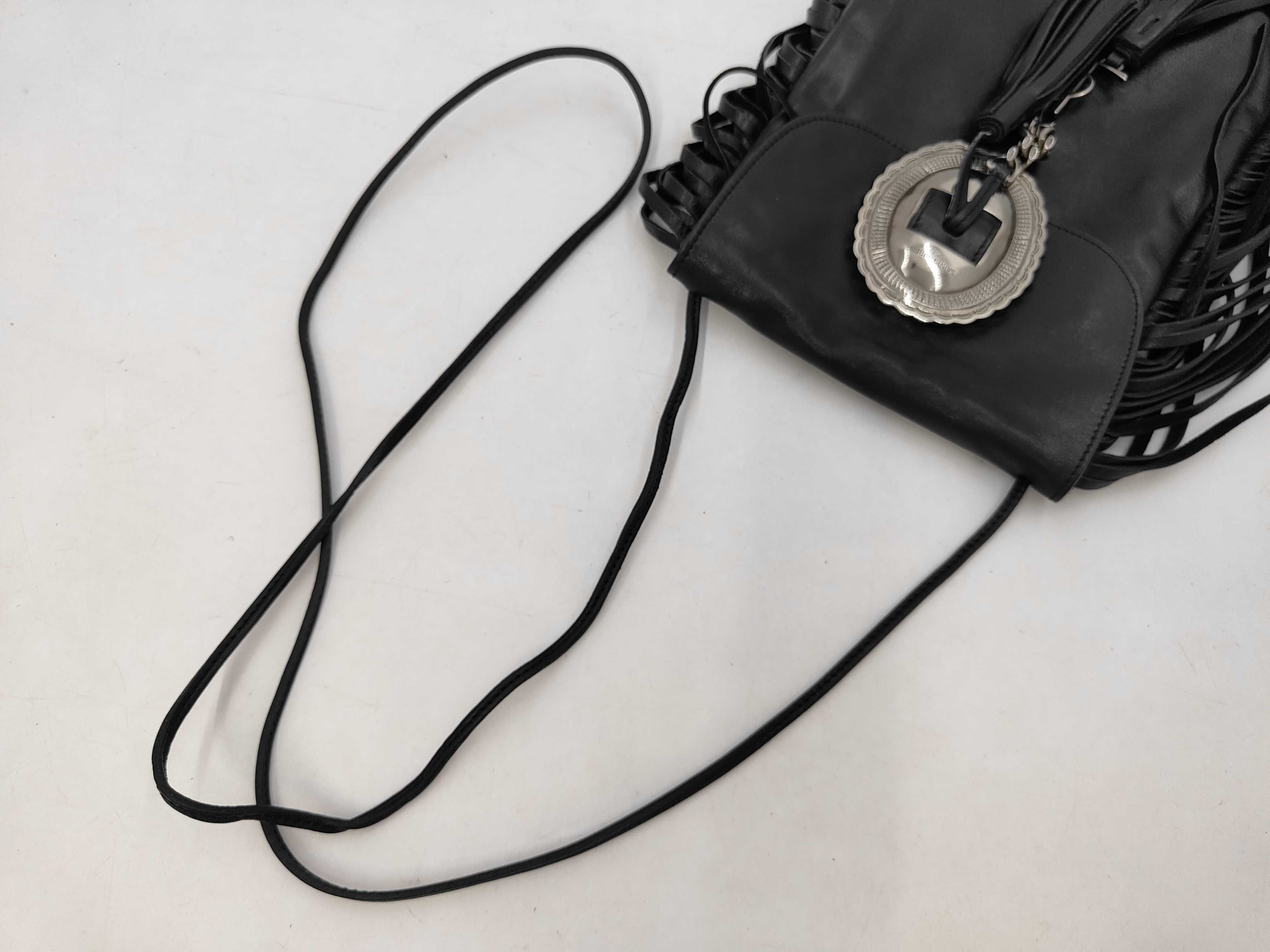 Anita Flat Fringe Crossbody Bag (Shoulder Bag) — view 5