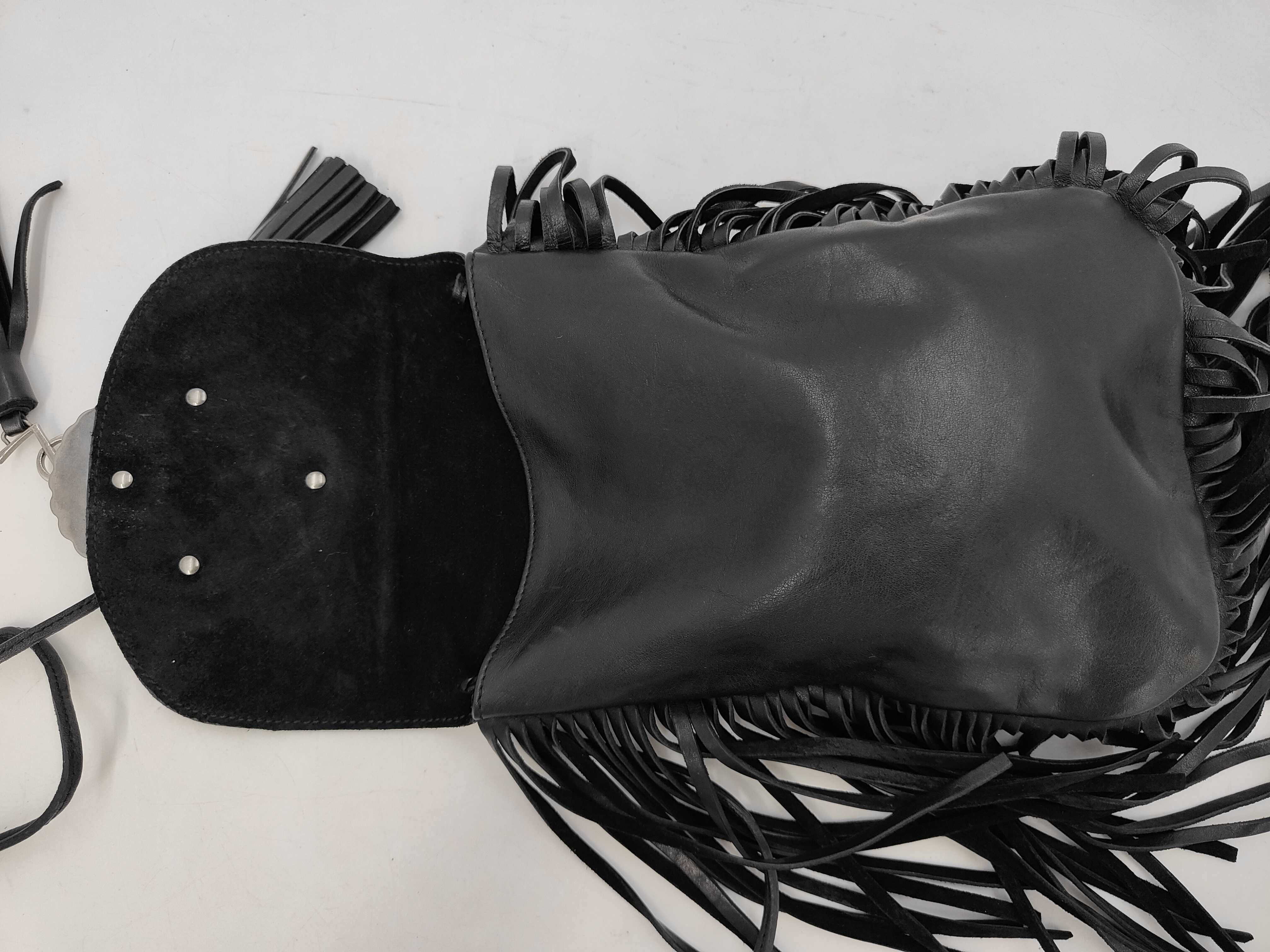 Anita Flat Fringe Crossbody Bag (Shoulder Bag) — view 8