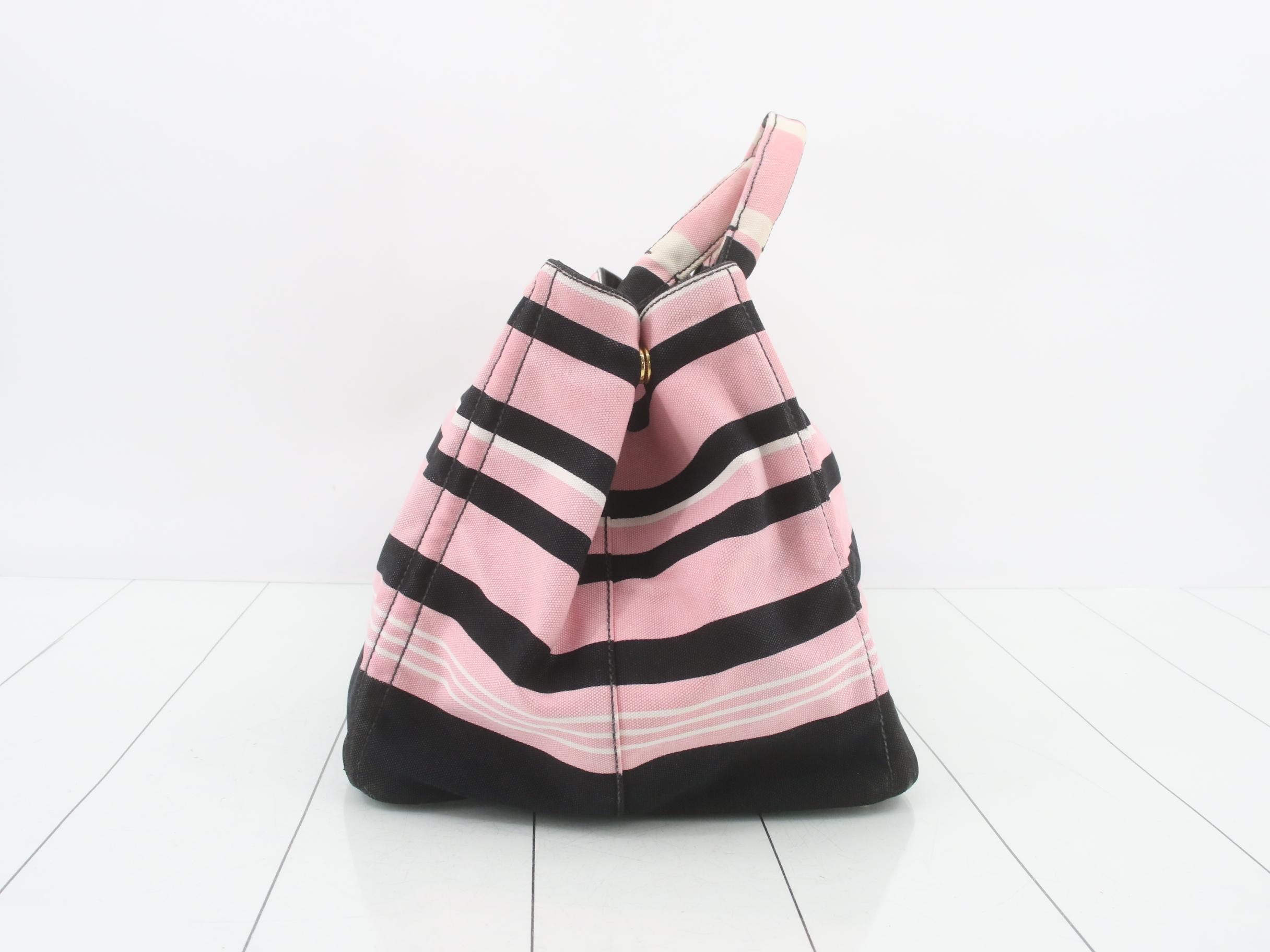 handbag, women's, Canapa Riege, large size, pink and black, rare. — view 3