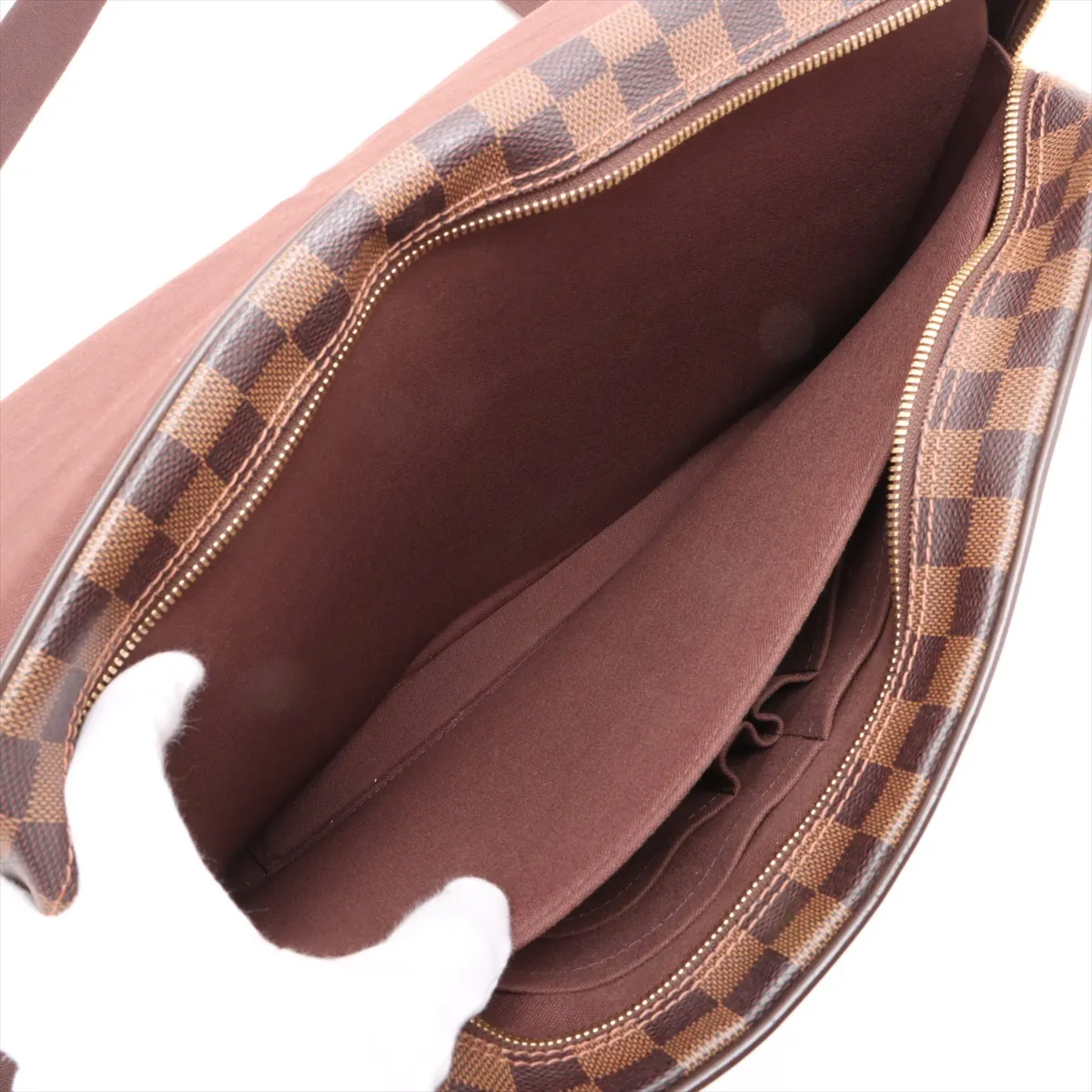 Damier Shelton GM N41148 MI0112 Brown — view 7
