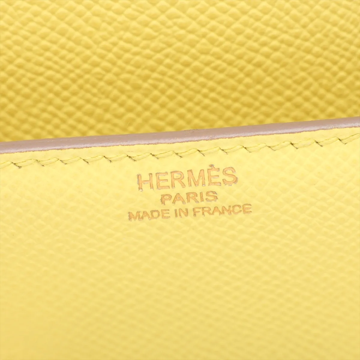 [Individually packaged] Hermes Constance Elan Veau Epsom Soufflé Gold Hardware Q: 2013 — view 10