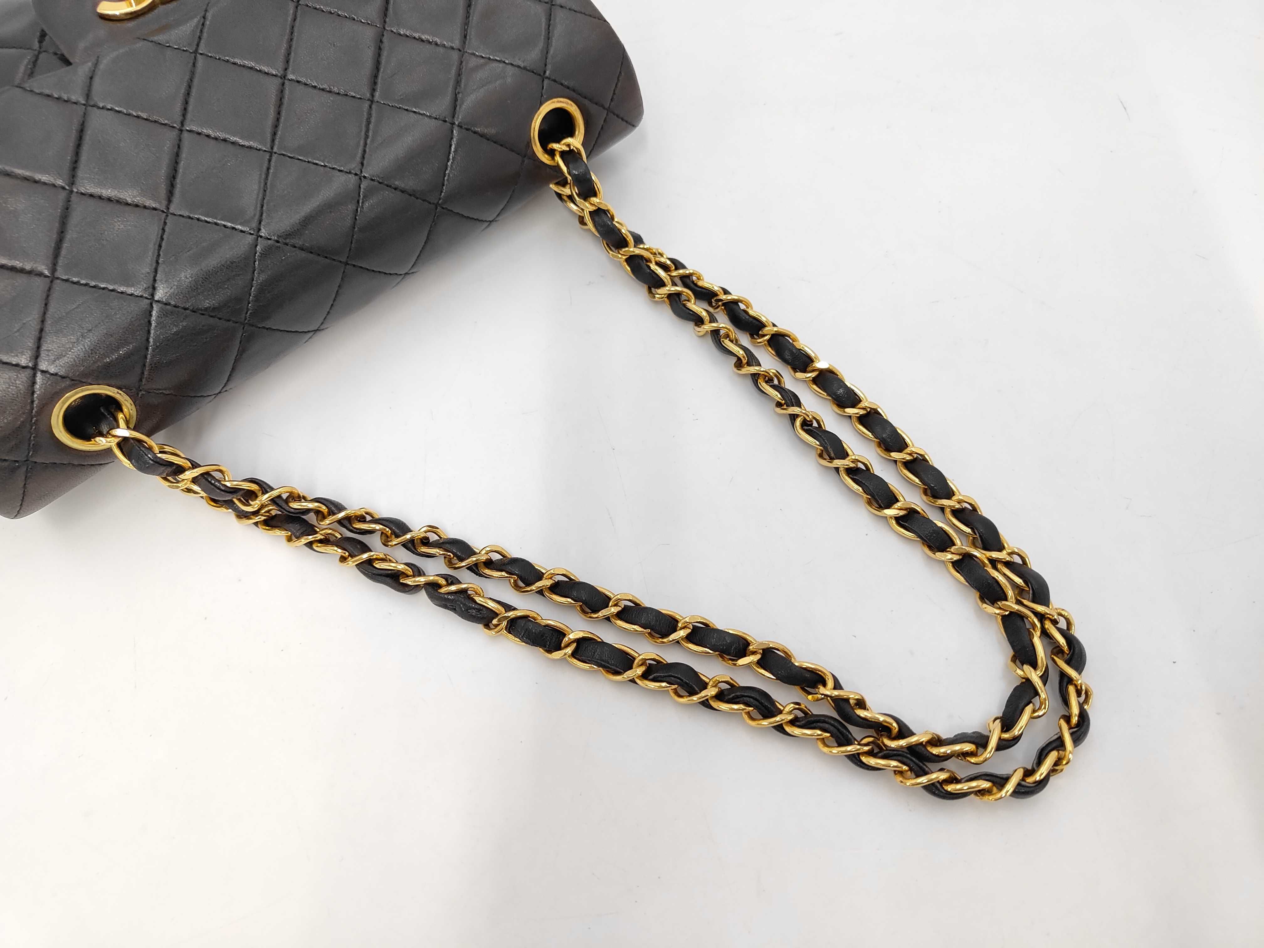 Matelassé Chain Shoulder Bag, Lambskin Shoulder Bag — view 5