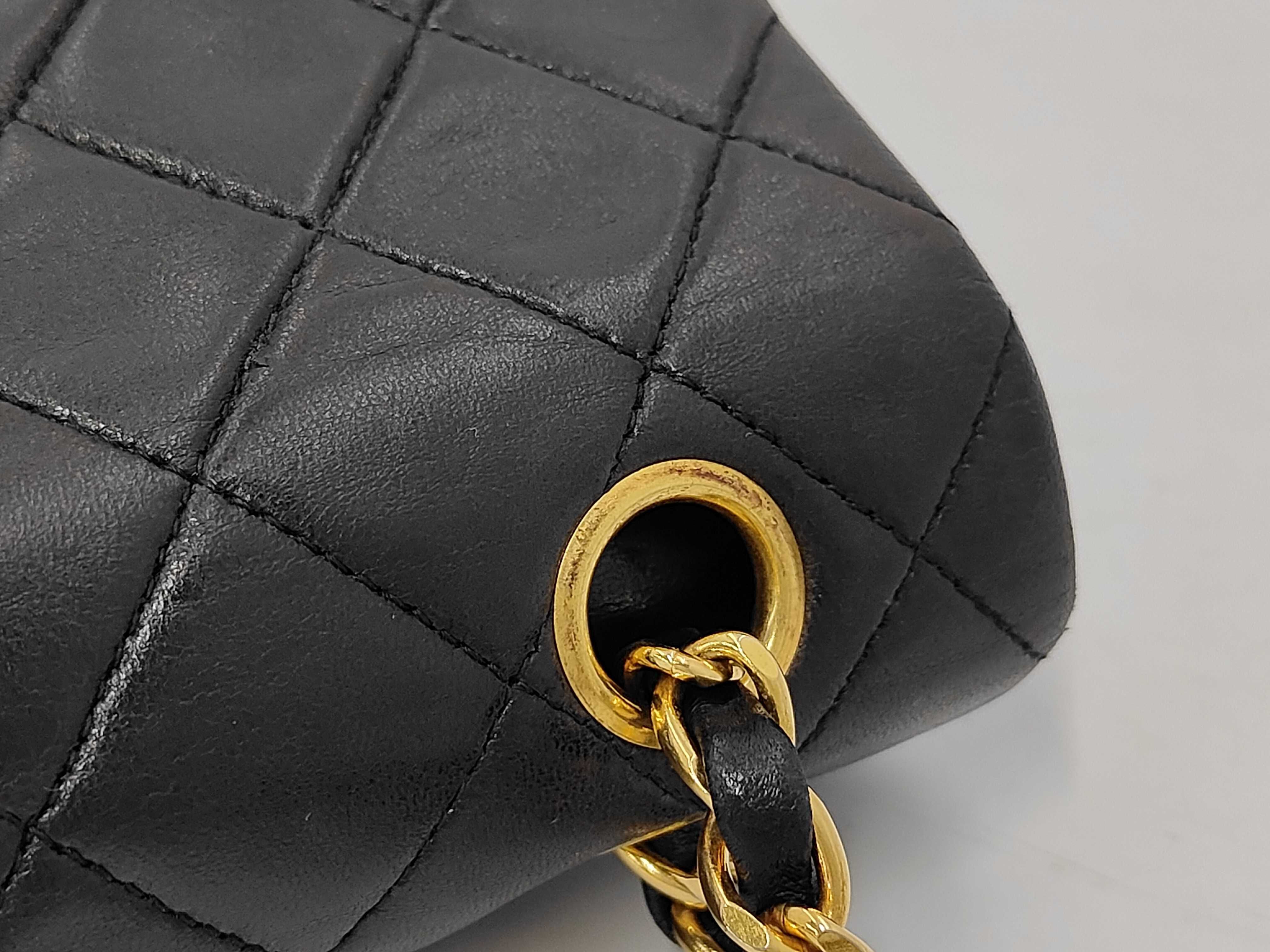 Matelassé Chain Shoulder Bag, Lambskin Shoulder Bag — view 7